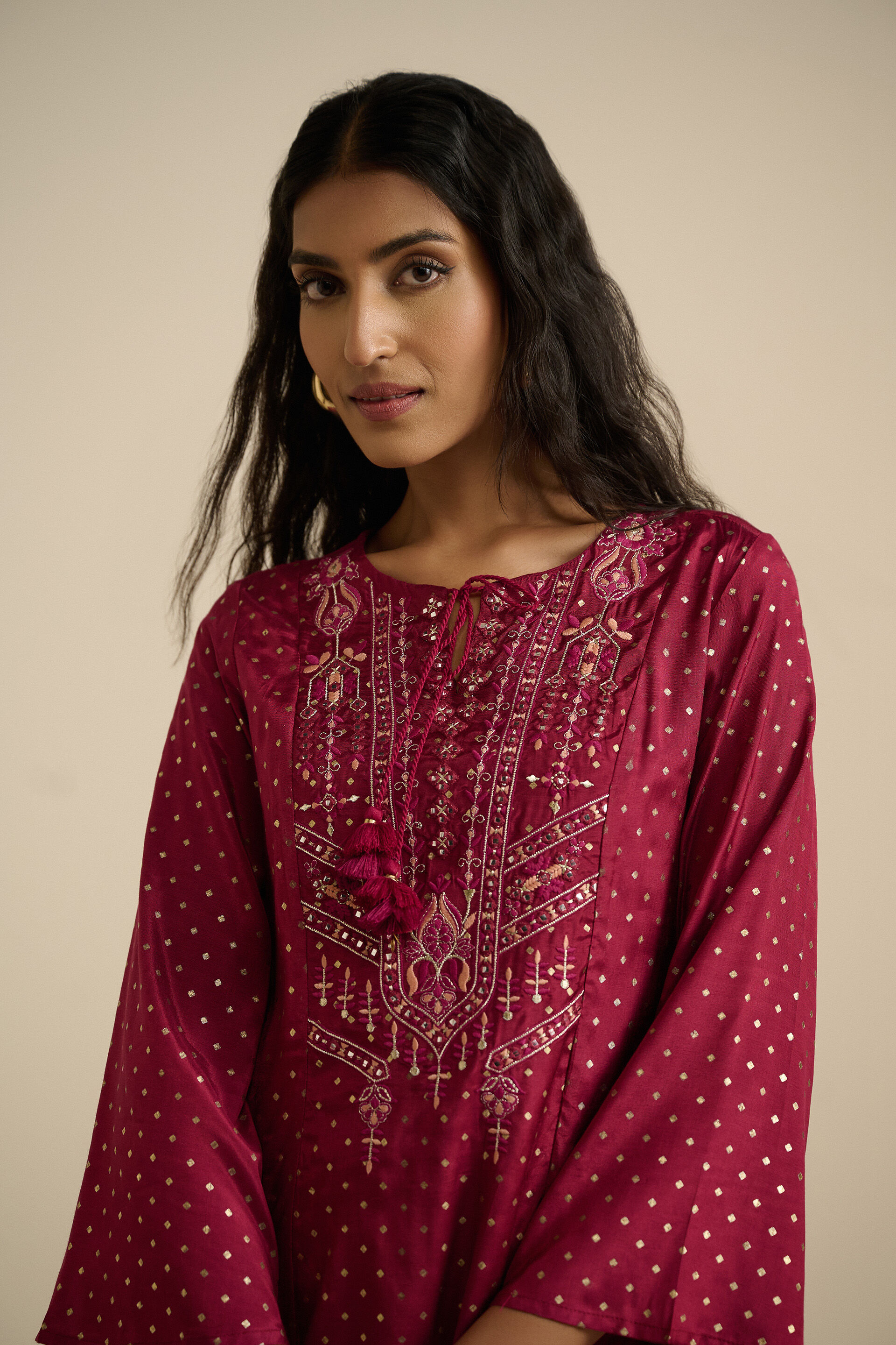 Sohni Kurta, Wine, image 3