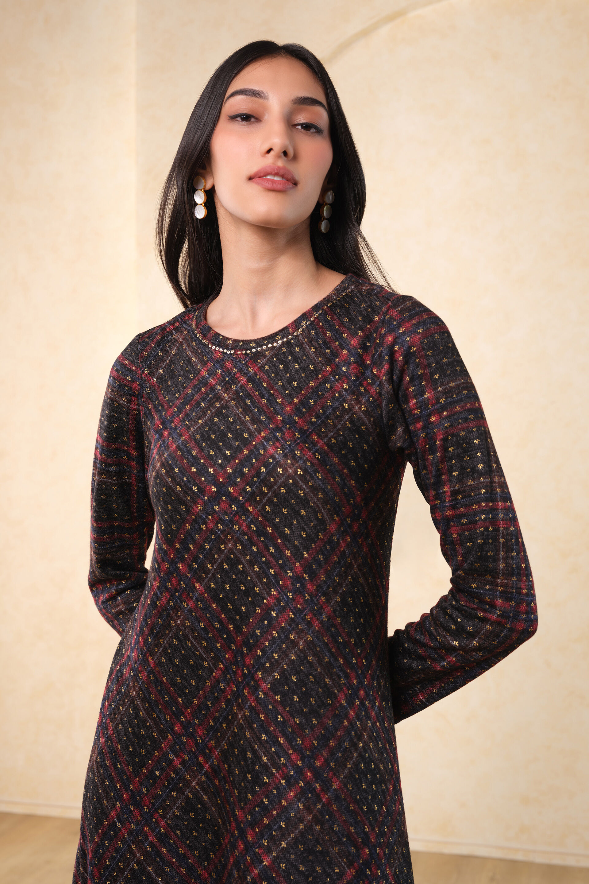 Afsana Maxi Dress, Grey, image 7