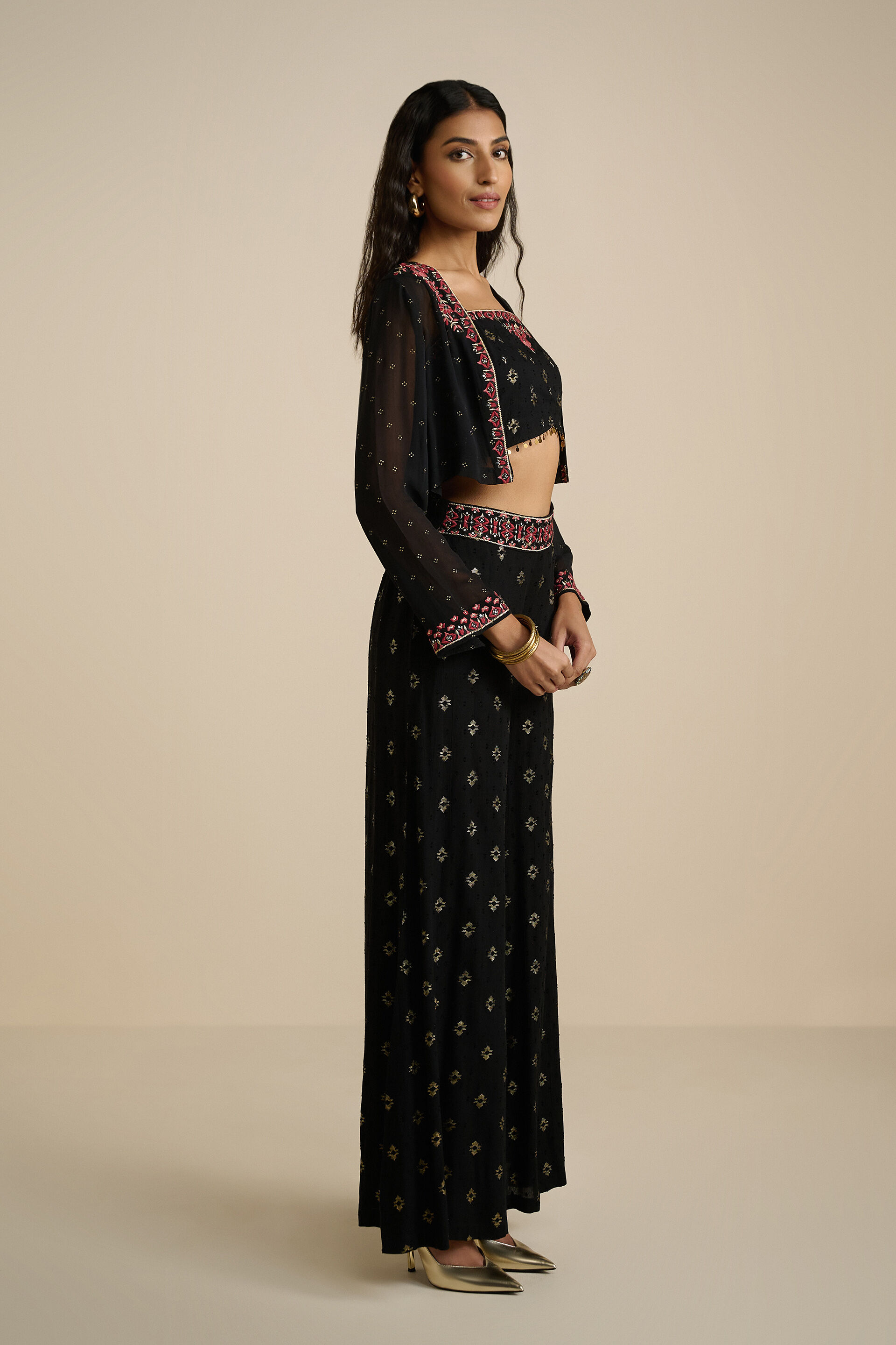 Khushama Co-ord, Black, image 4