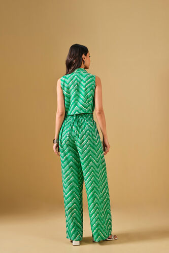 Abstract Print Green Co-Ord, Green, image 6