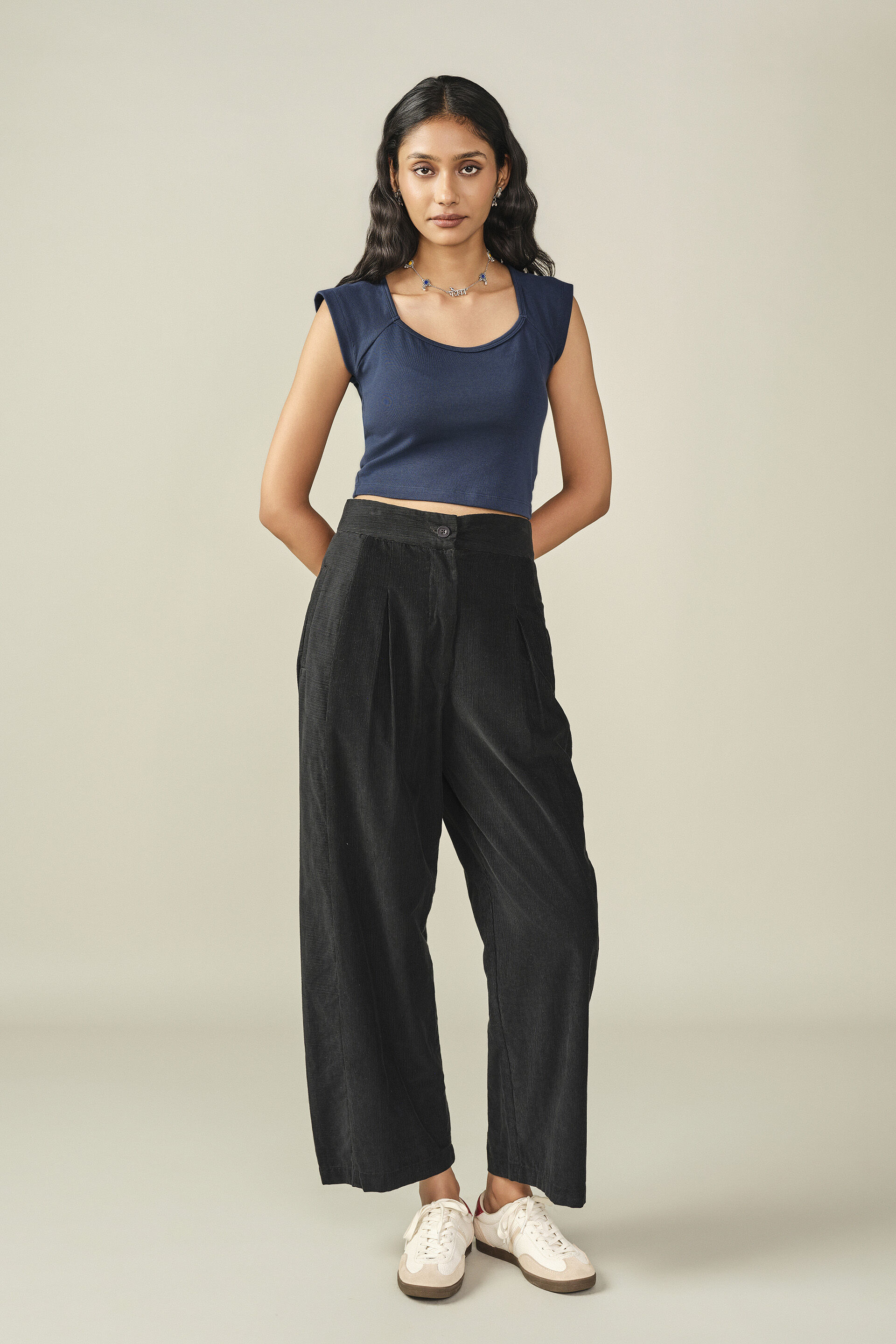 Bodycon Top in Blue, Blue, image 3