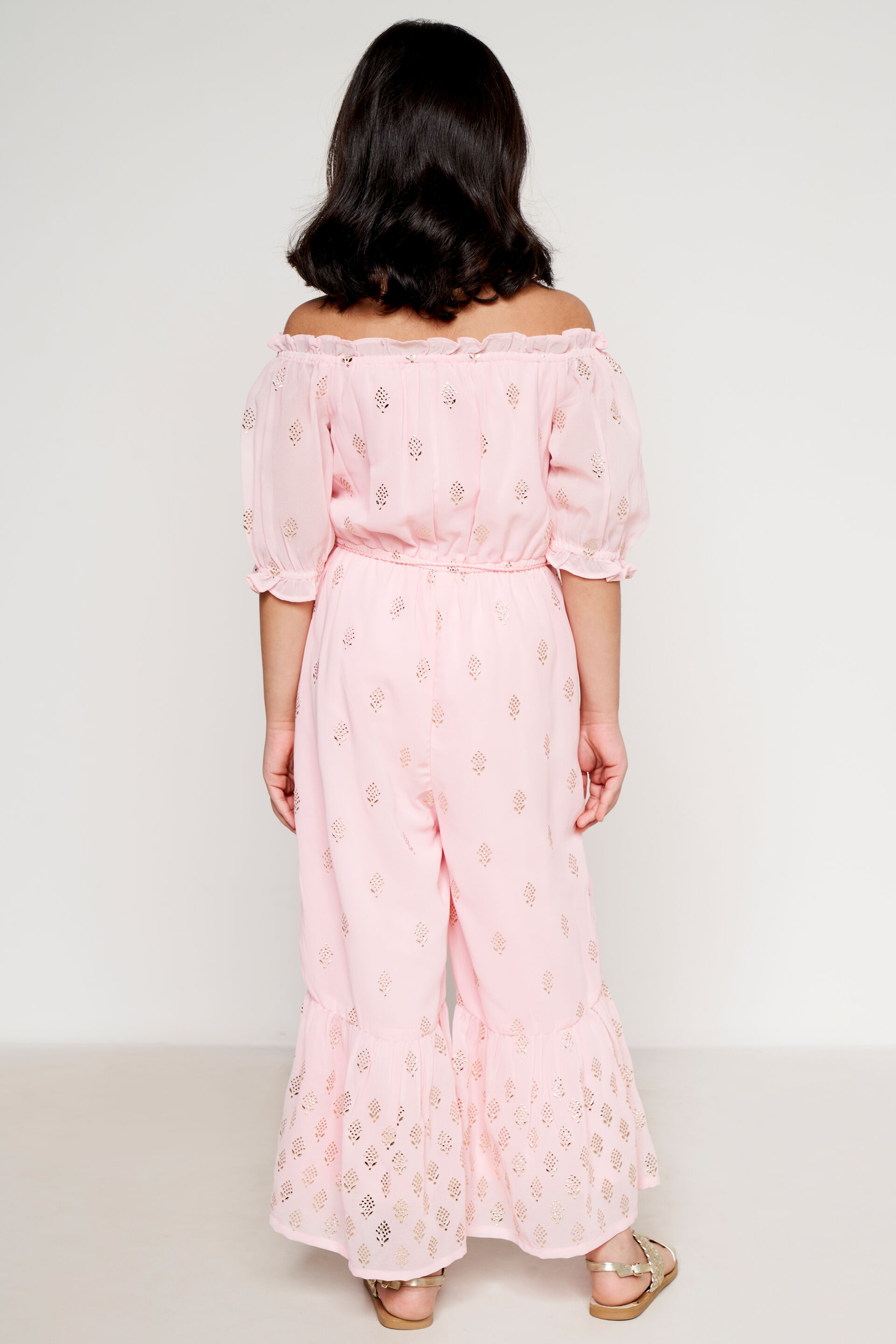 Global desi pink jumpsuit discount