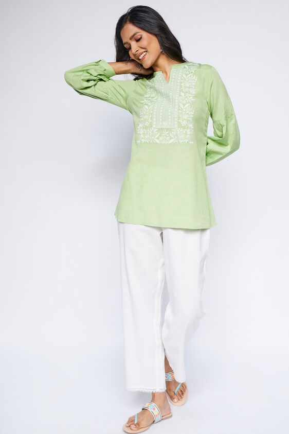 Sage Green A-Line Top, Sage Green, image 1