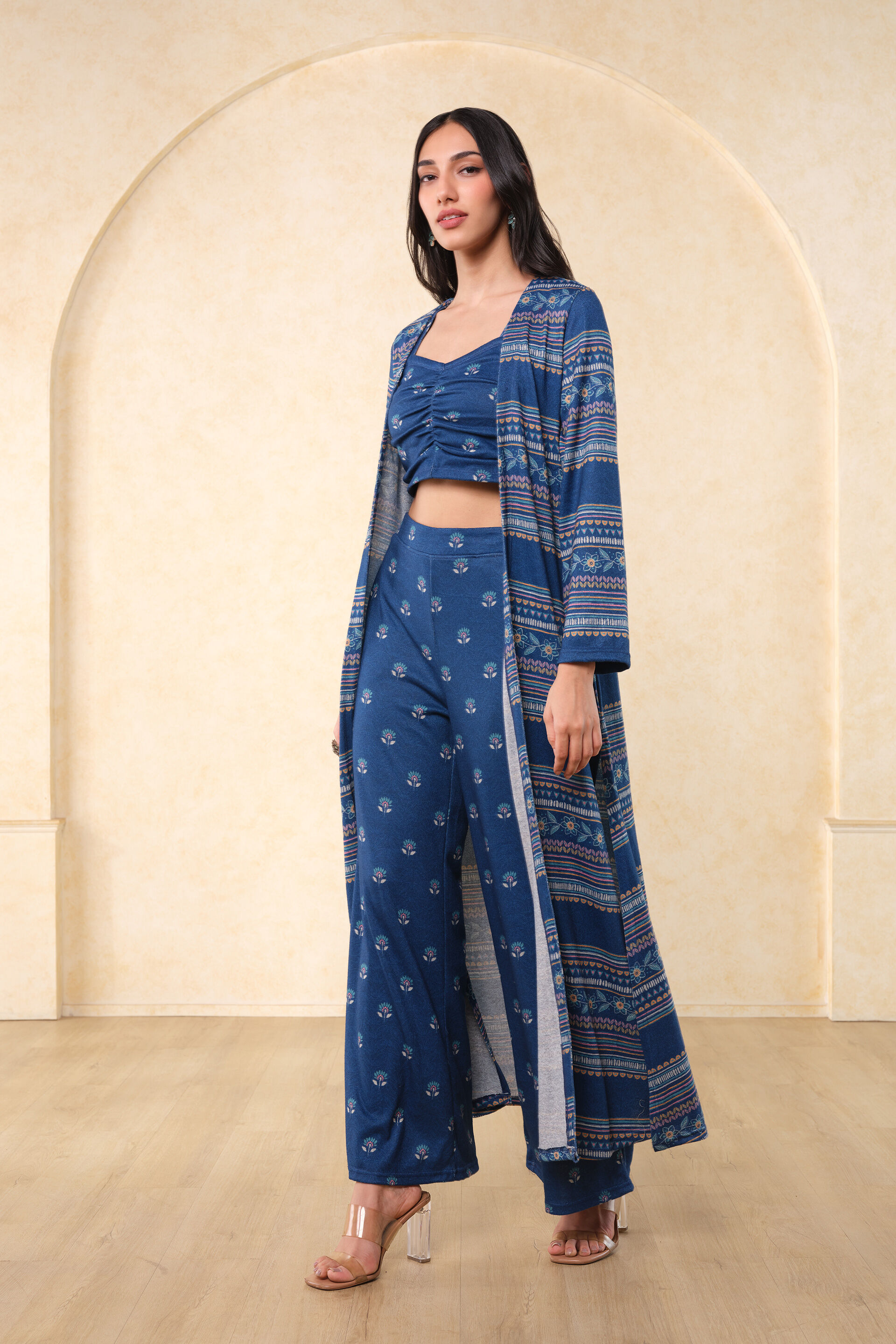 Manchali Co-ord, Indigo, image 2