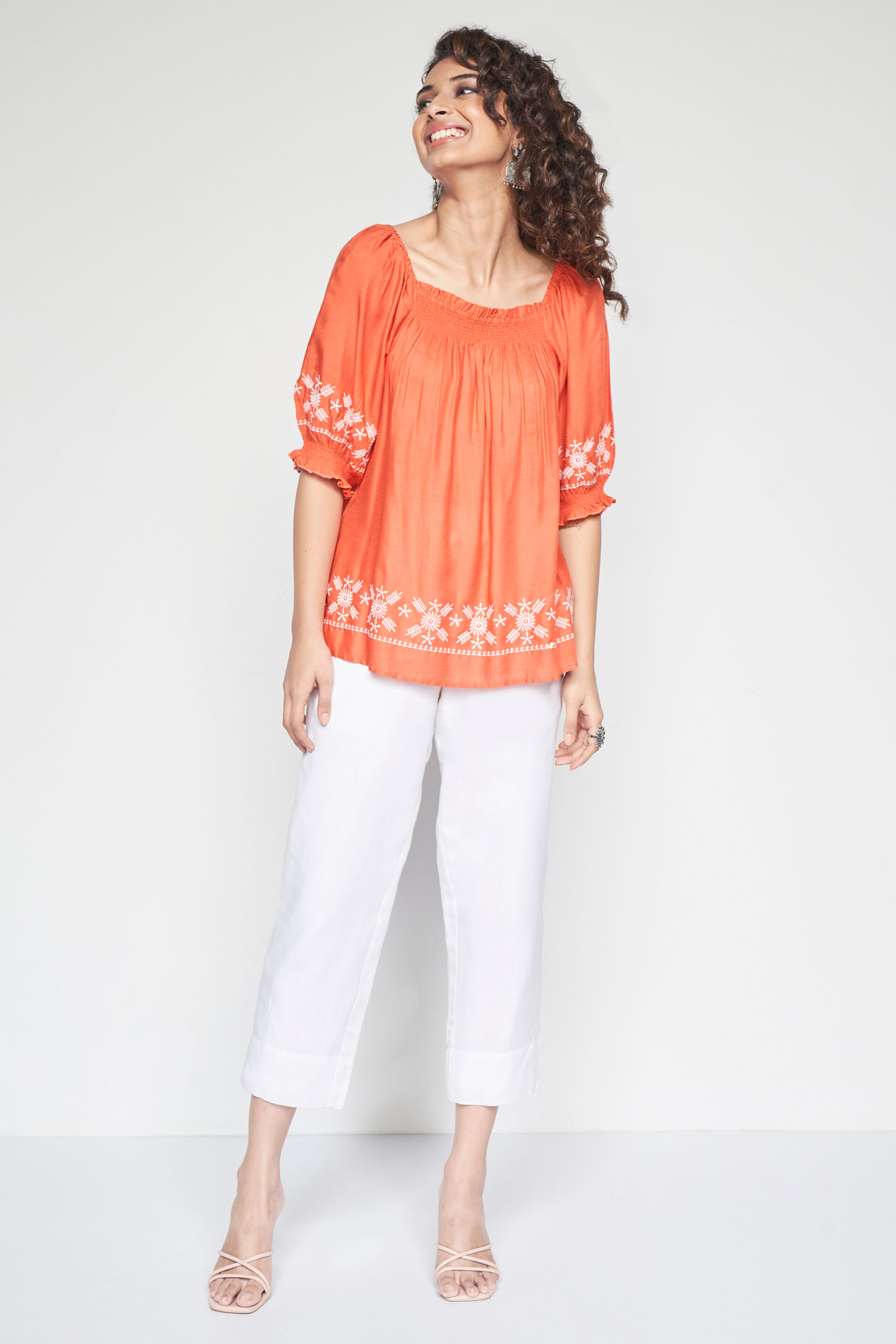 Fiesta top, Orange, image 5