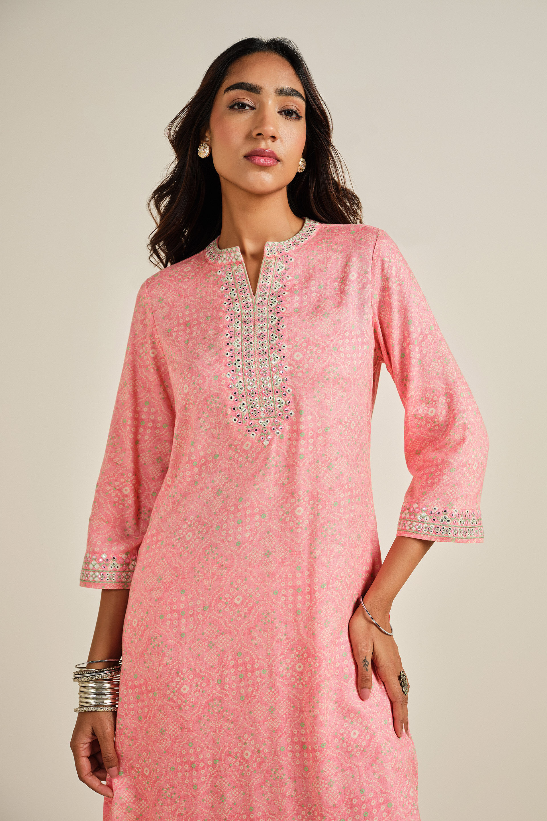 Suhani Festive Set, Pink, image 4