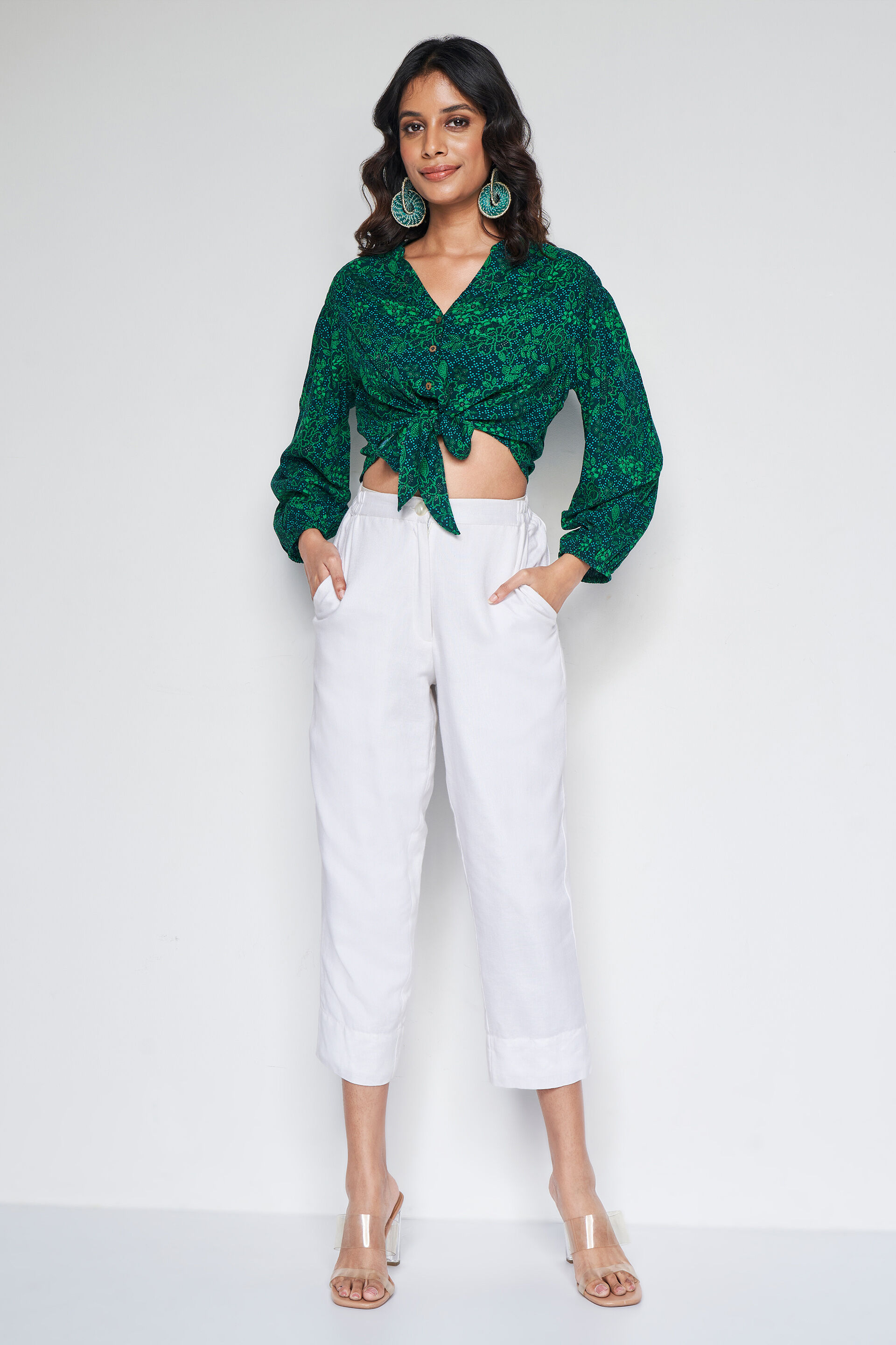 Emerald Fields top, Green, image 2