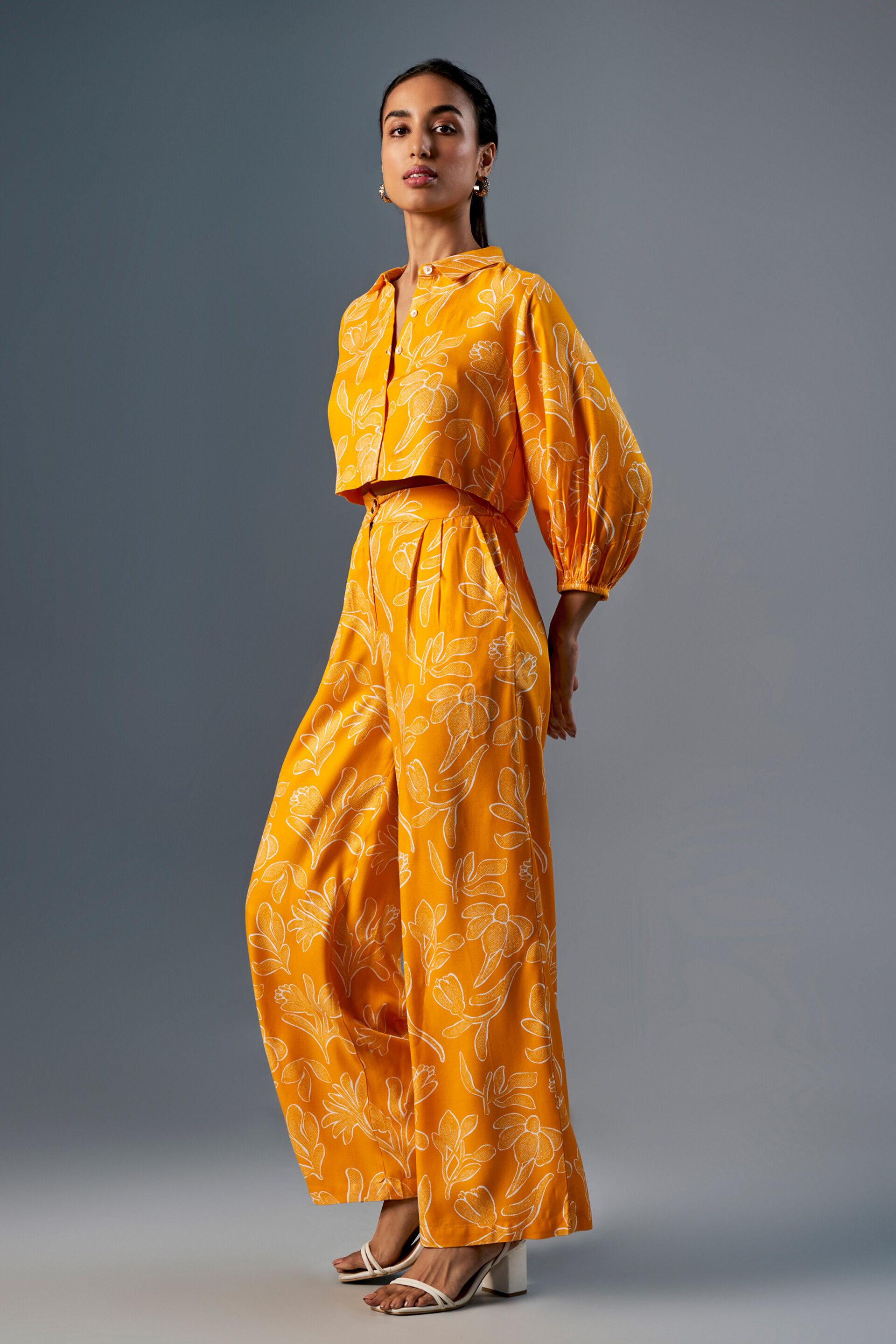 Sunflower Bright Co-Ord, Yellow, image 2