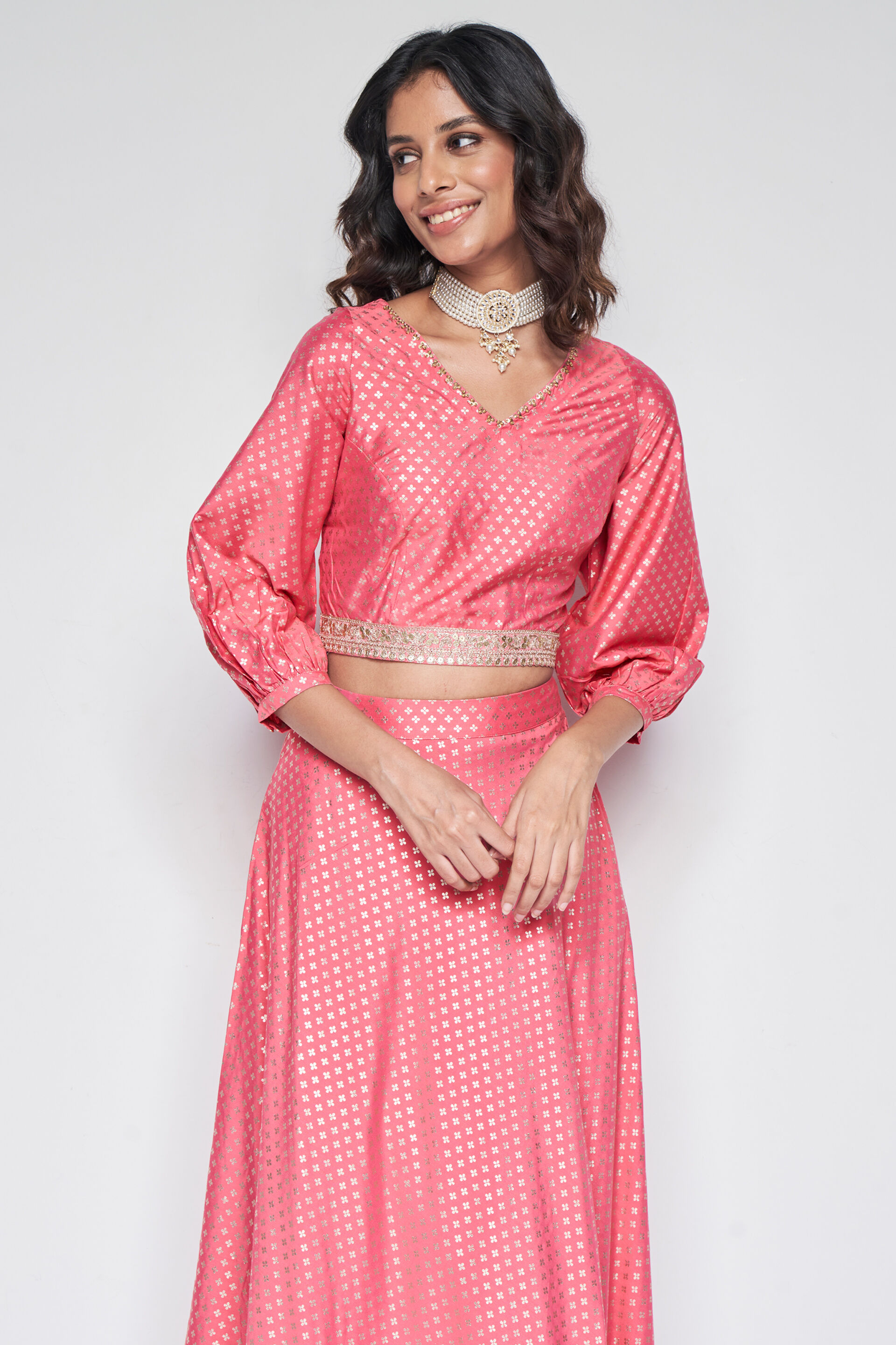 Coral Hues Co-ords Set, Coral, image 6