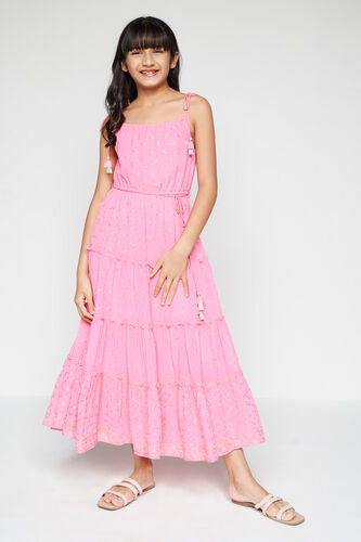 Pink Maxi Dress, Pink, image 1