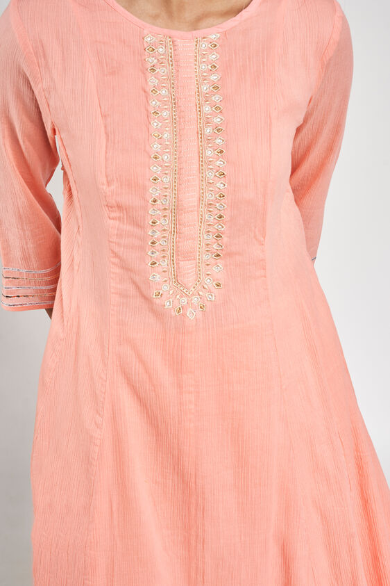 7 - Pink Solid Embroidered Suit, image 7