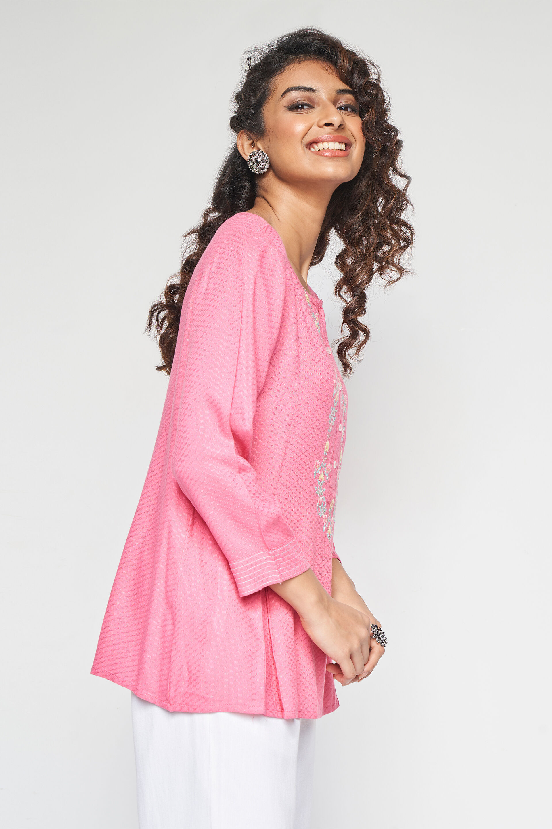 Pop Of Pink top, Pink, image 4