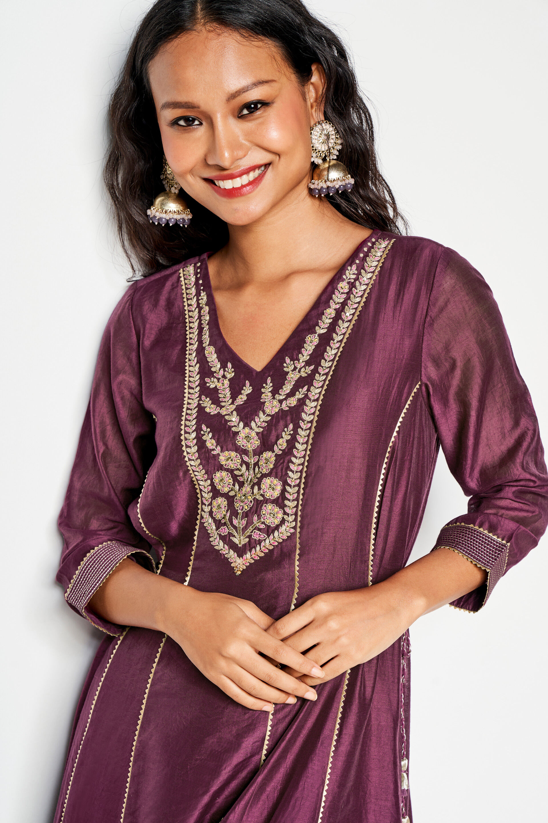 Jamun kurta, Purple, image 6