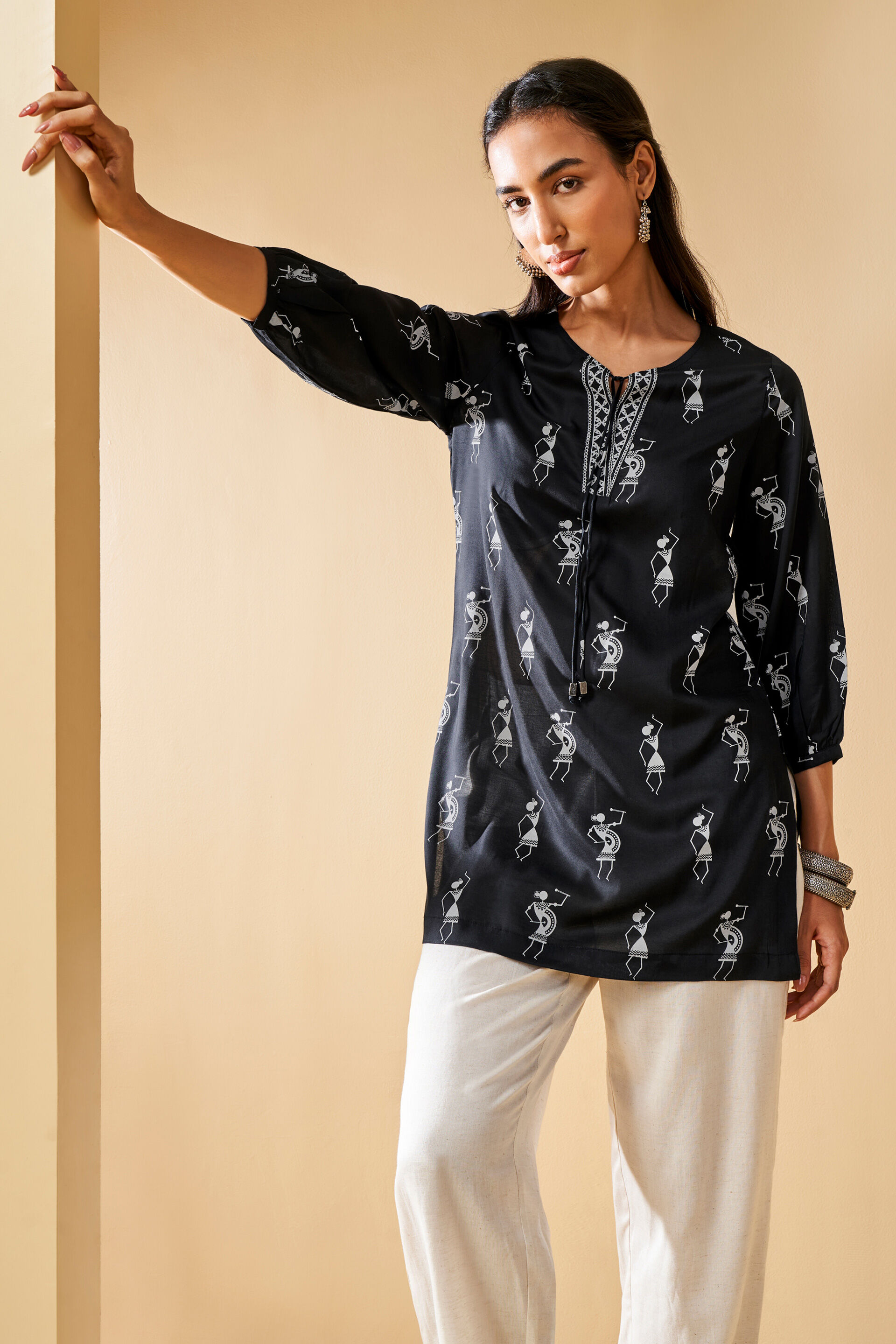 Warli Inspired Tunic