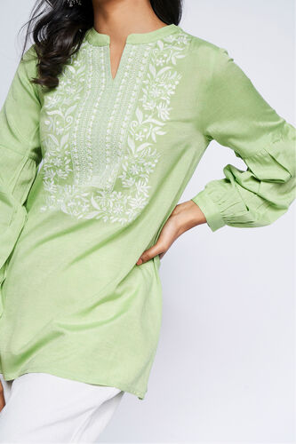 Sage Green A-Line Top, Sage Green, image 5