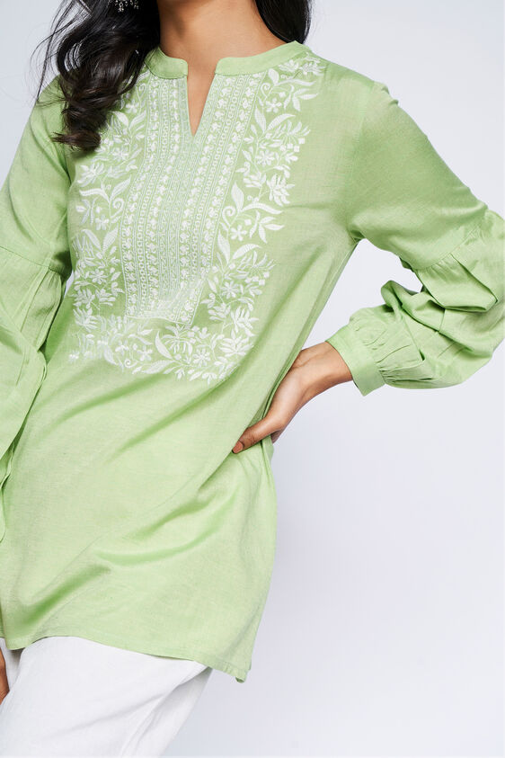 Sage Green A-Line Top, Sage Green, image 5