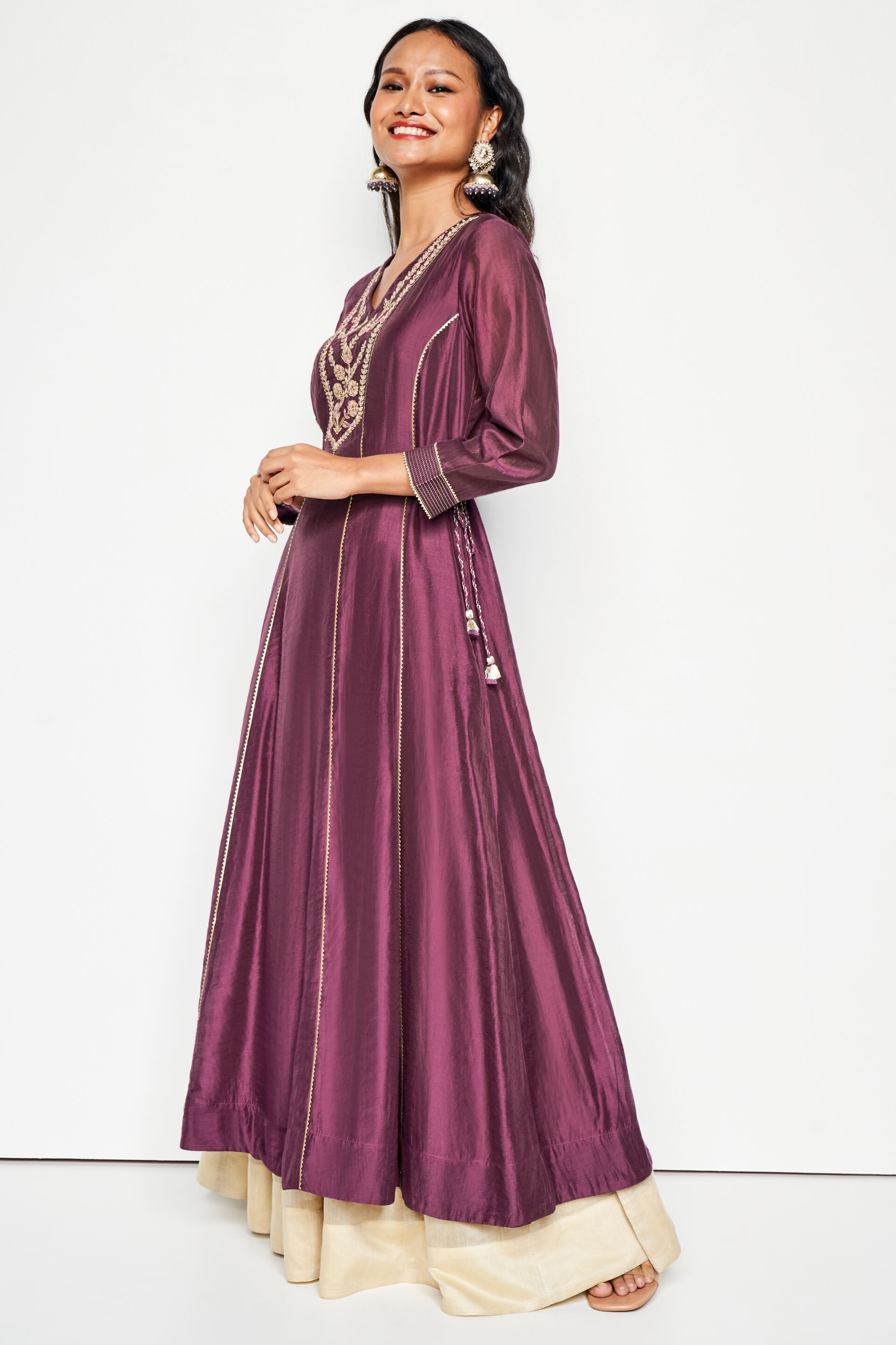 Jamun kurta, Purple, image 3