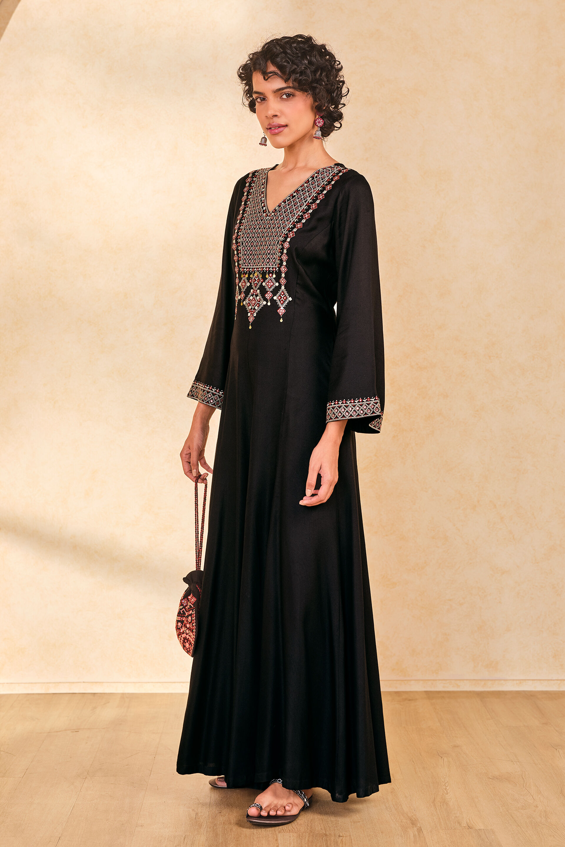 Bindu Black Jumpsuit, Black, image 7