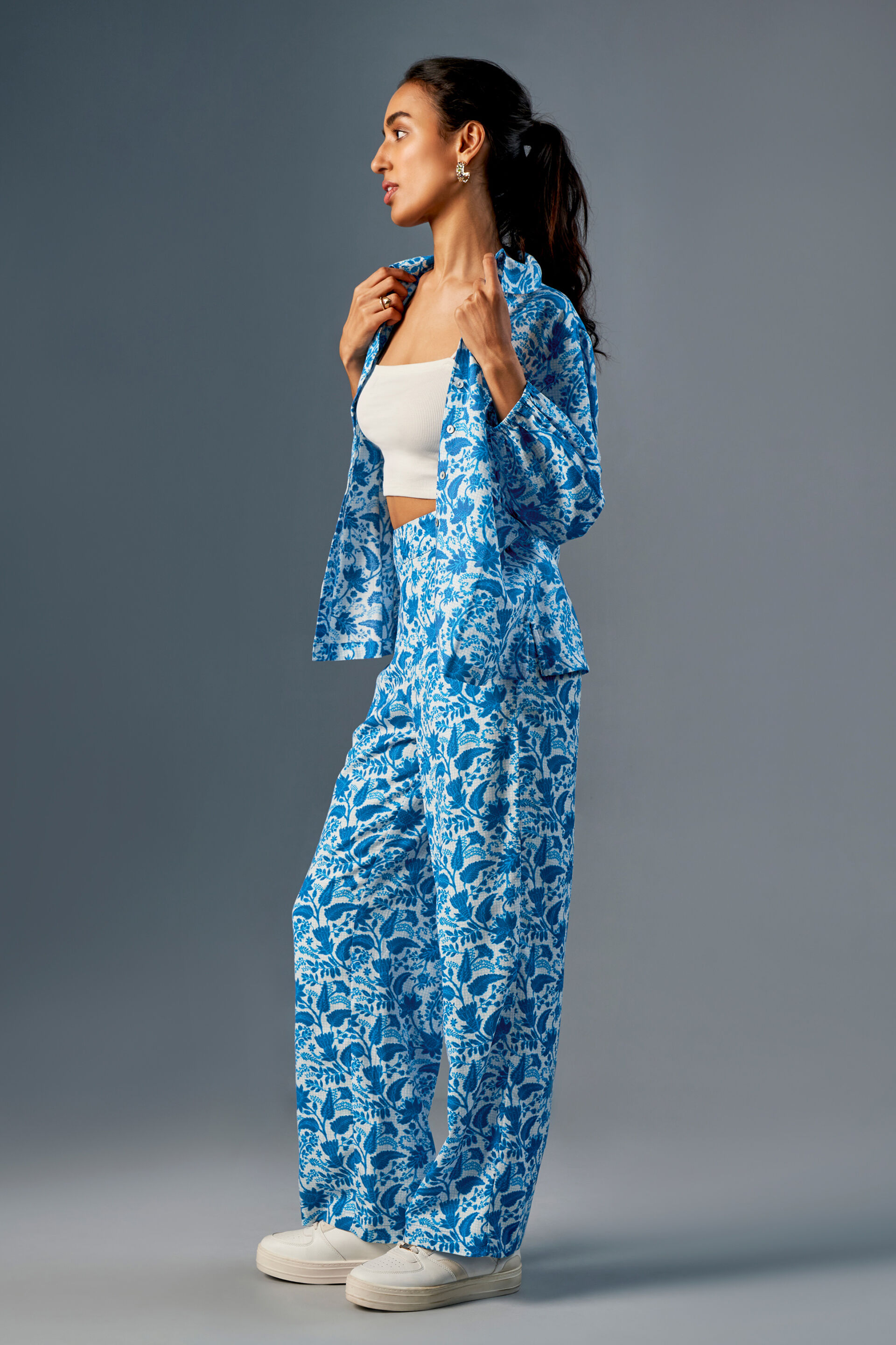 Blue hotsell co ord