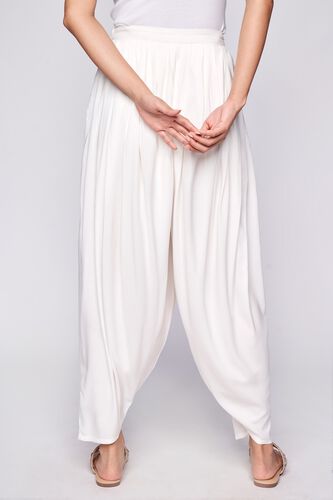 4 - White Solid Tapered Bottom, image 4