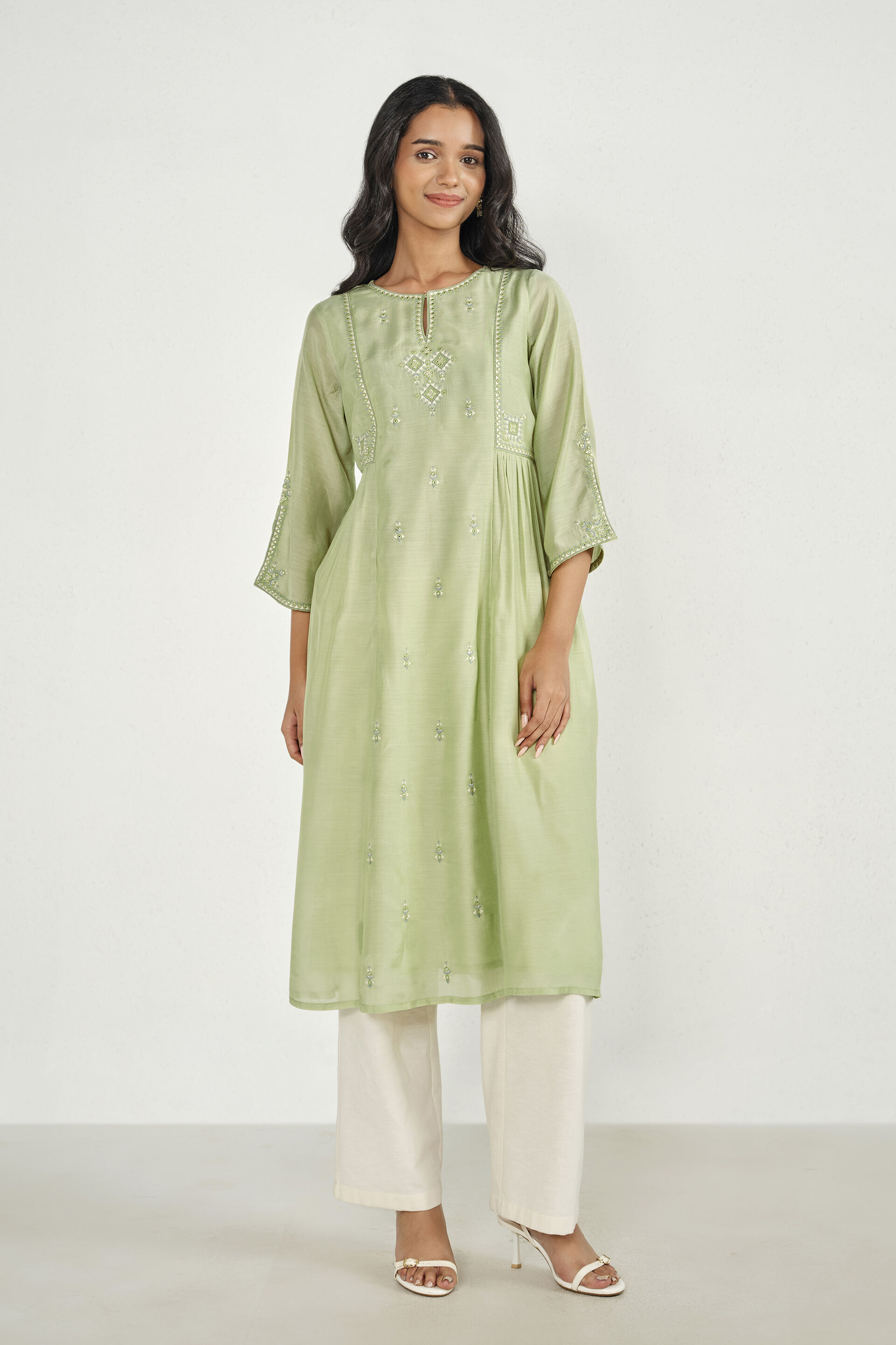knee length dresses for ladies Lindsey Deep Olive Maxi Dress, XS main image 1