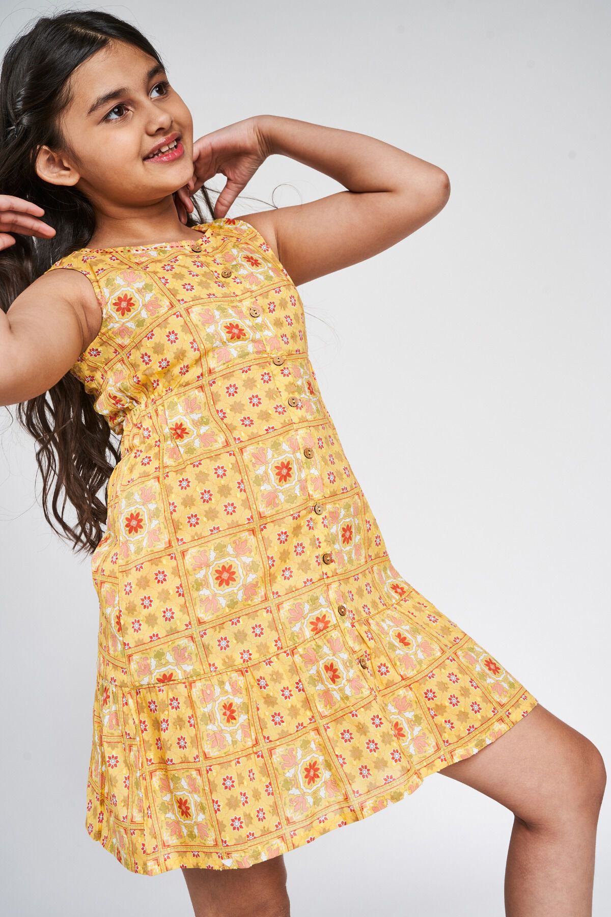 Global desi yellow dress store