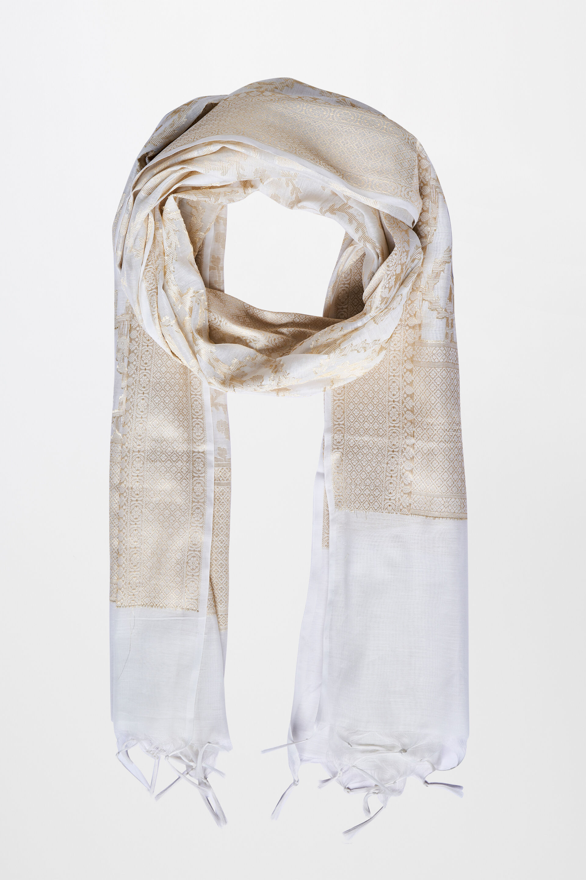 Off discount white scarves
