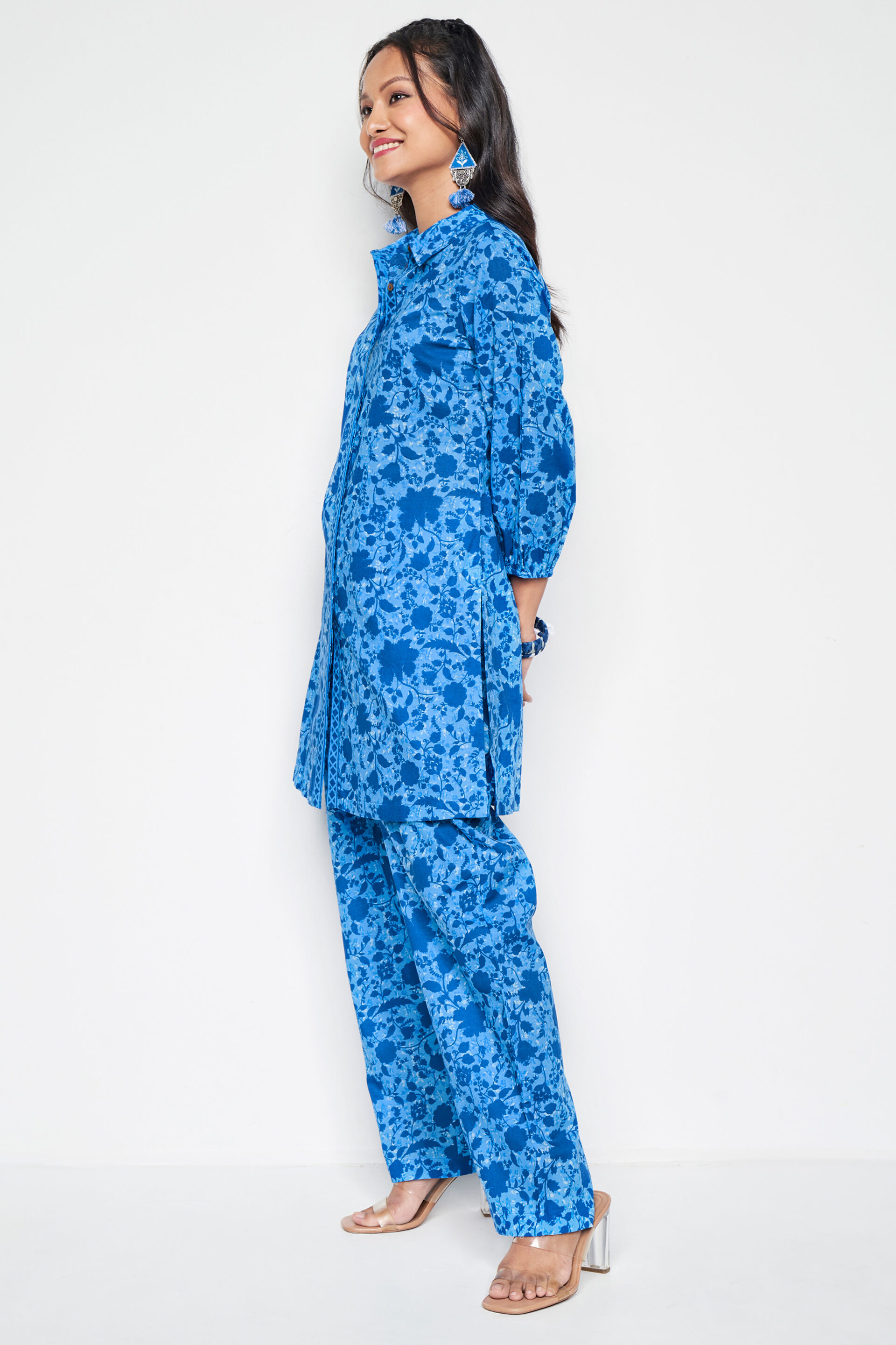 Summer In The Sky Co-ords Set, Blue, image 7