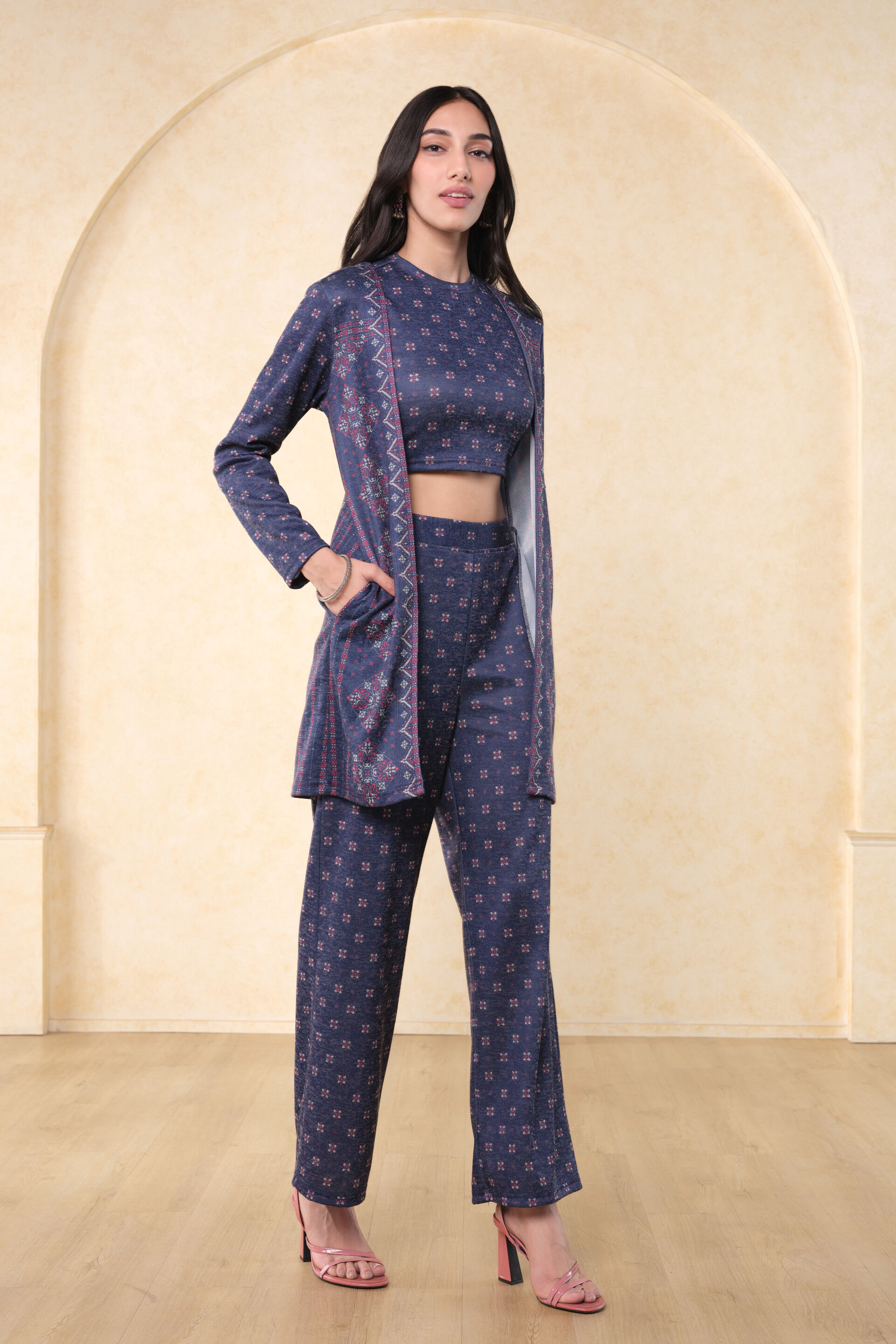 Ambar Co-ord, Blue, image 3