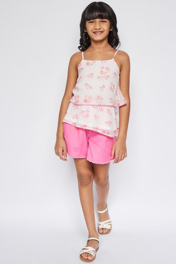 4 - Light Pink Lace Floral Top, image 4