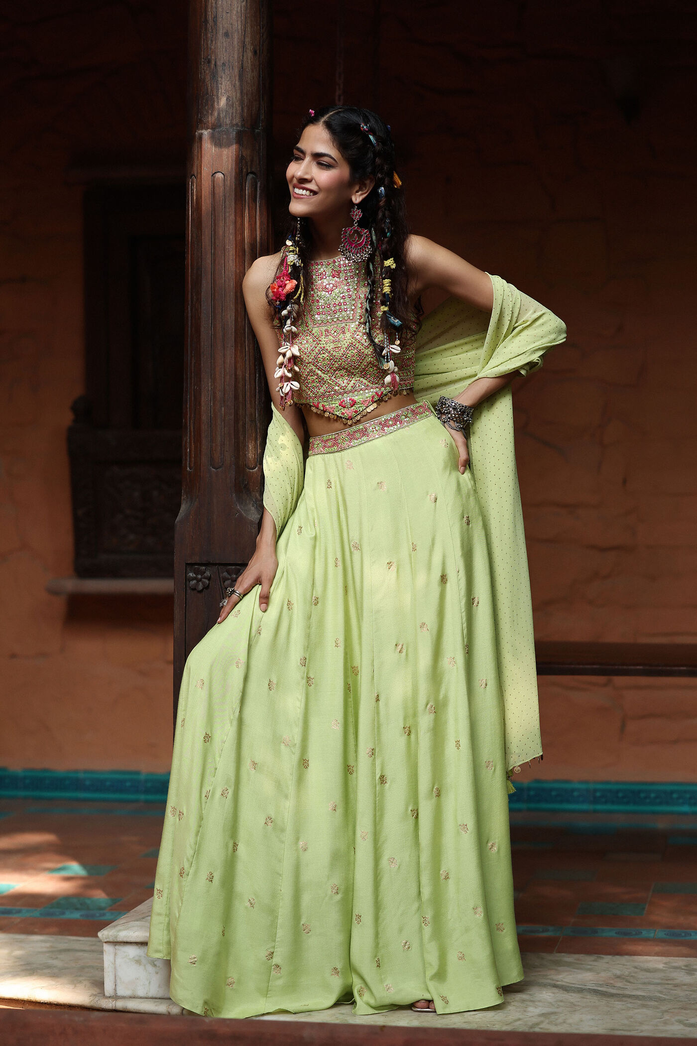 Khatta Meetha Amrud Skirt Set