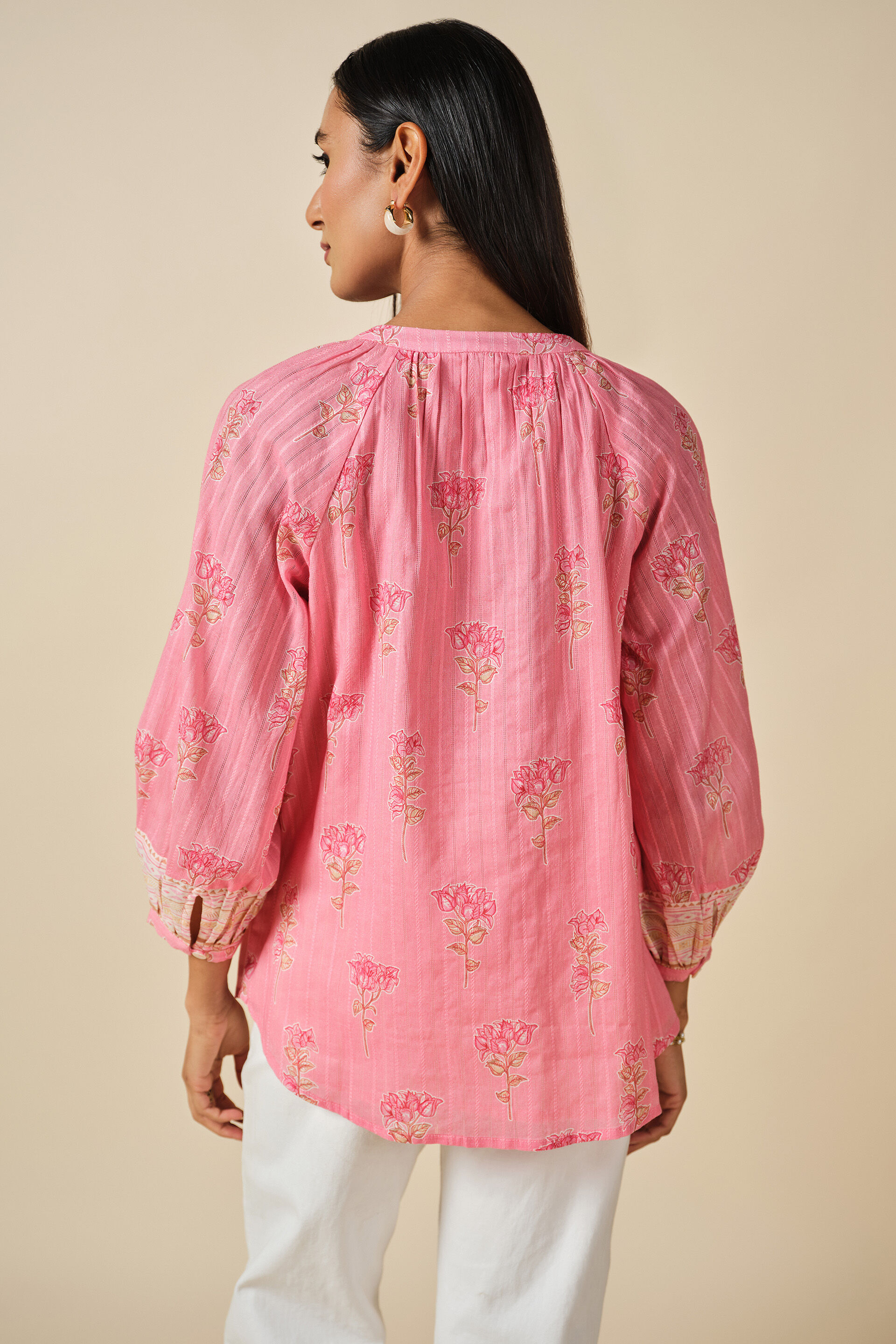 Gulbaro Top, Pink, image 5