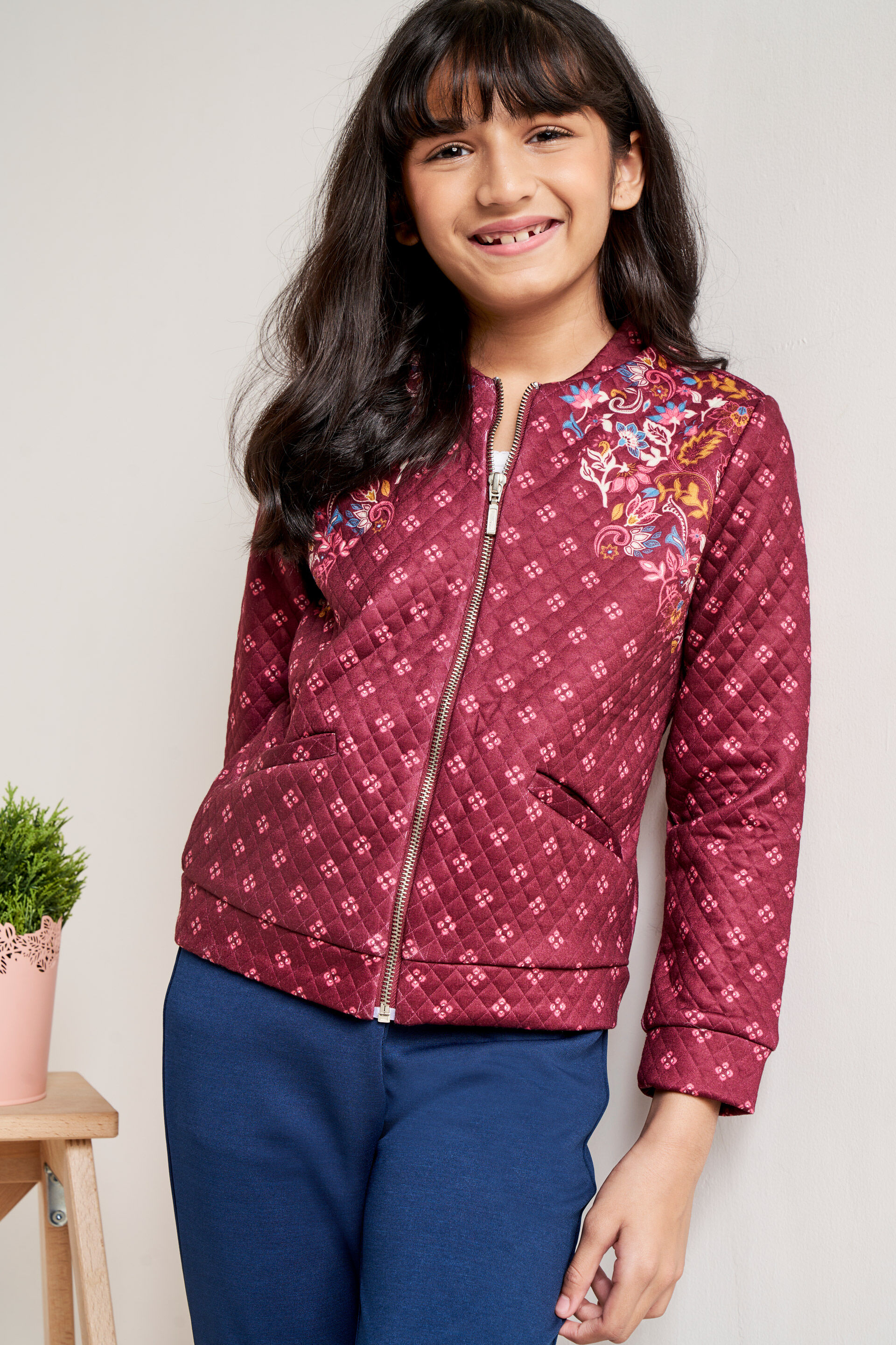 Girls Jackets Shop Chic and Warm Ethnic Jackets for Girls Global Desi