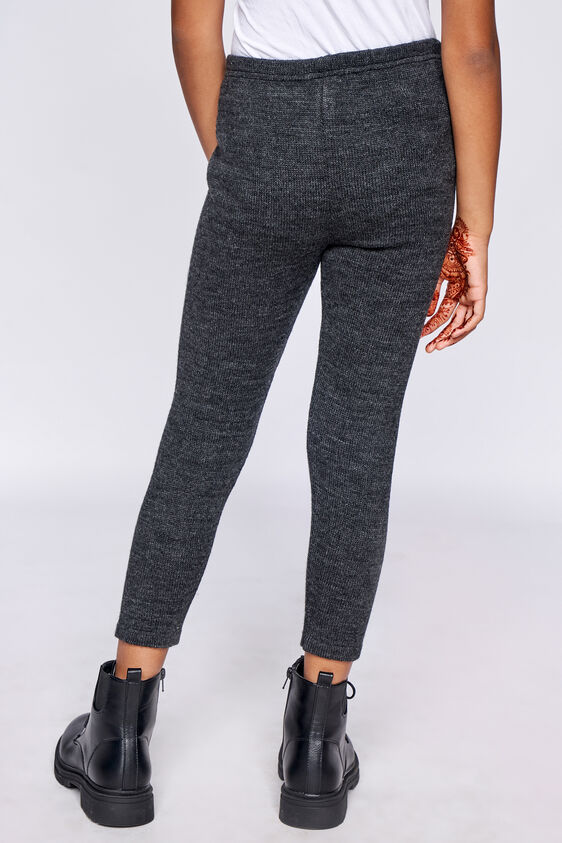 3 - Dark Grey Solid Straight Bottom, image 3