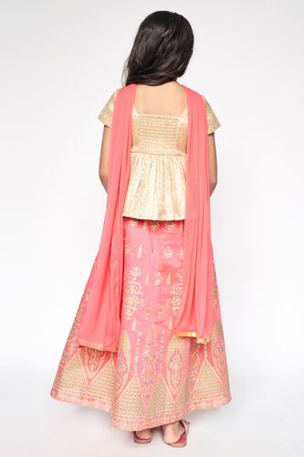7 - Pink Embroidered Straight Suit, image 7