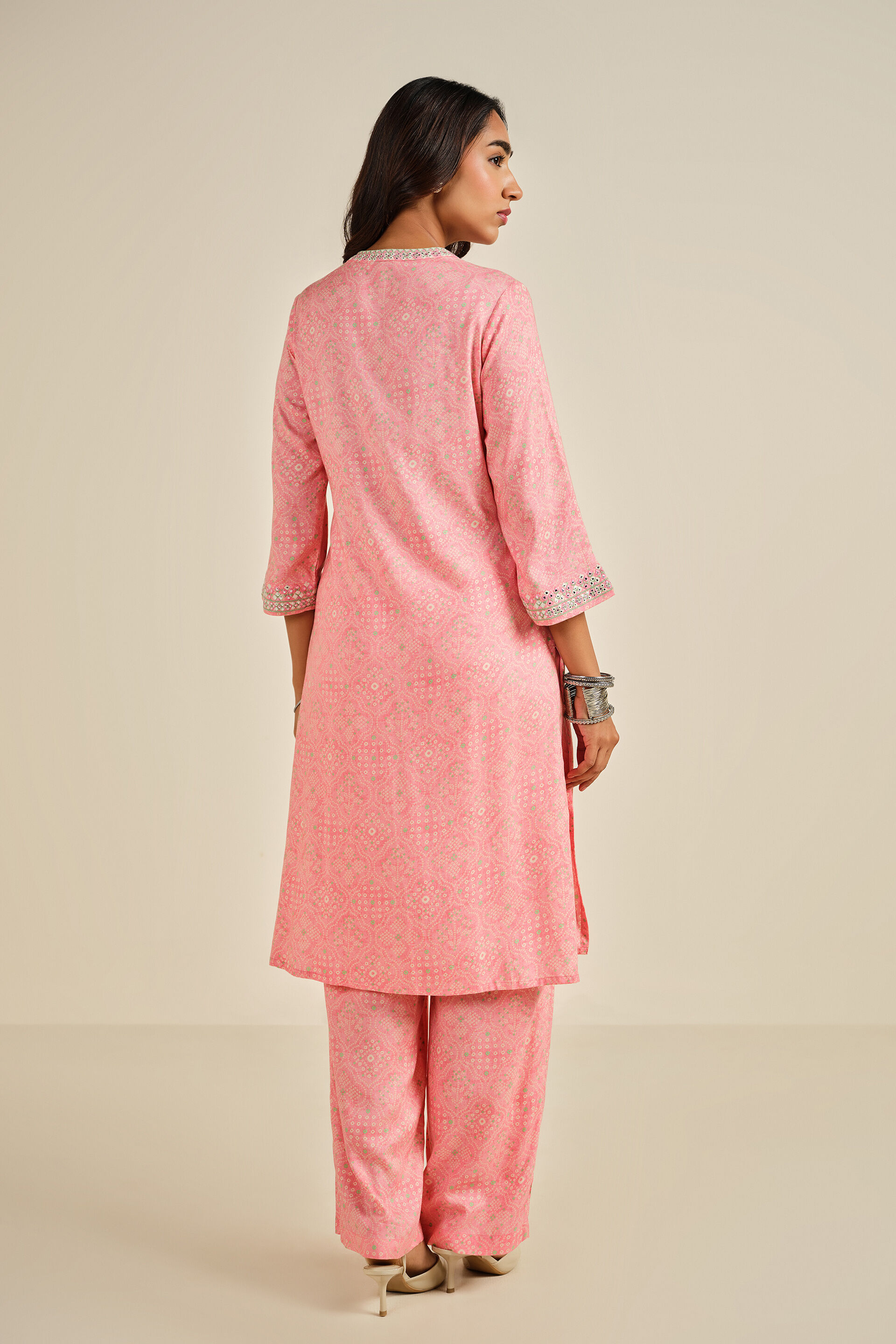 Suhani Festive Set, Pink, image 5