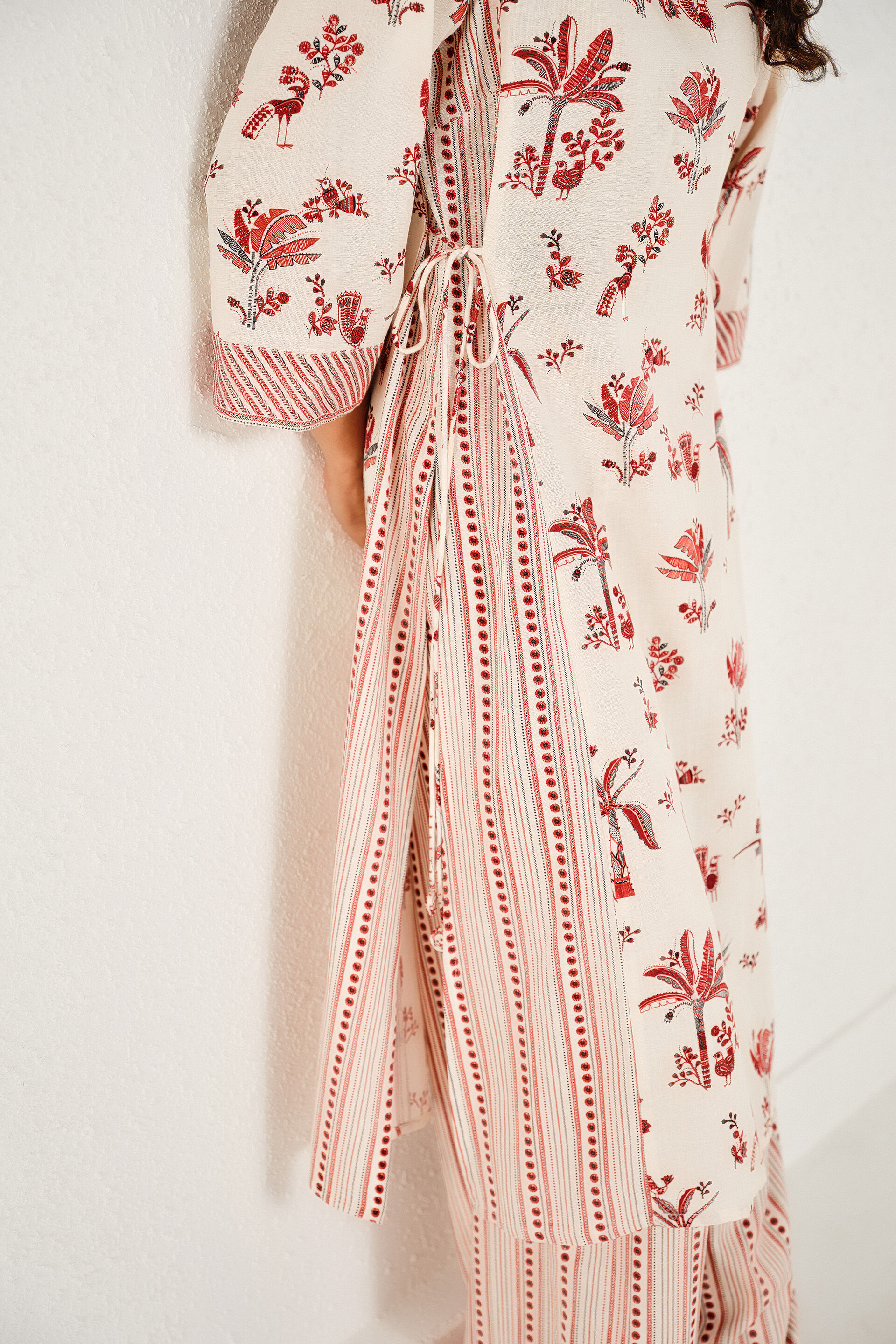 Niharika Natural Kurta Set, Natural, image 4