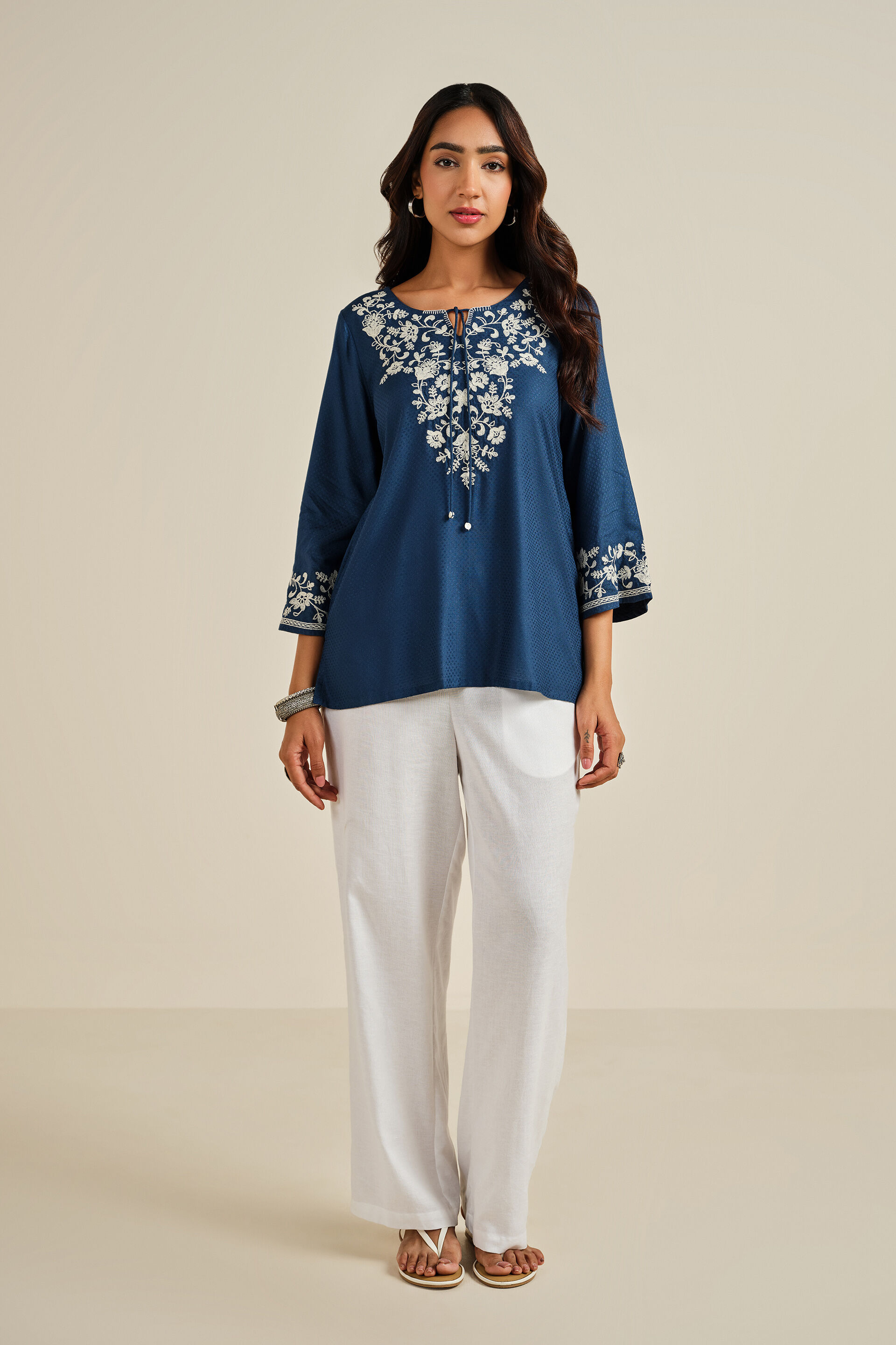 Andaz Indigo Top, Indigo, image 2