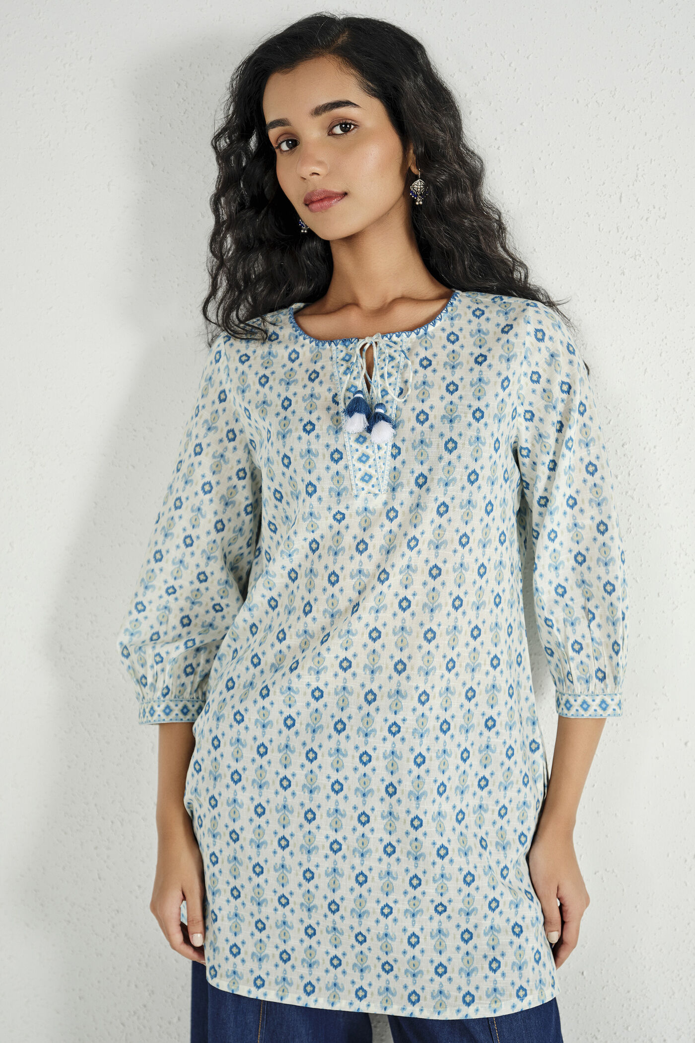 Aneri White Tunic