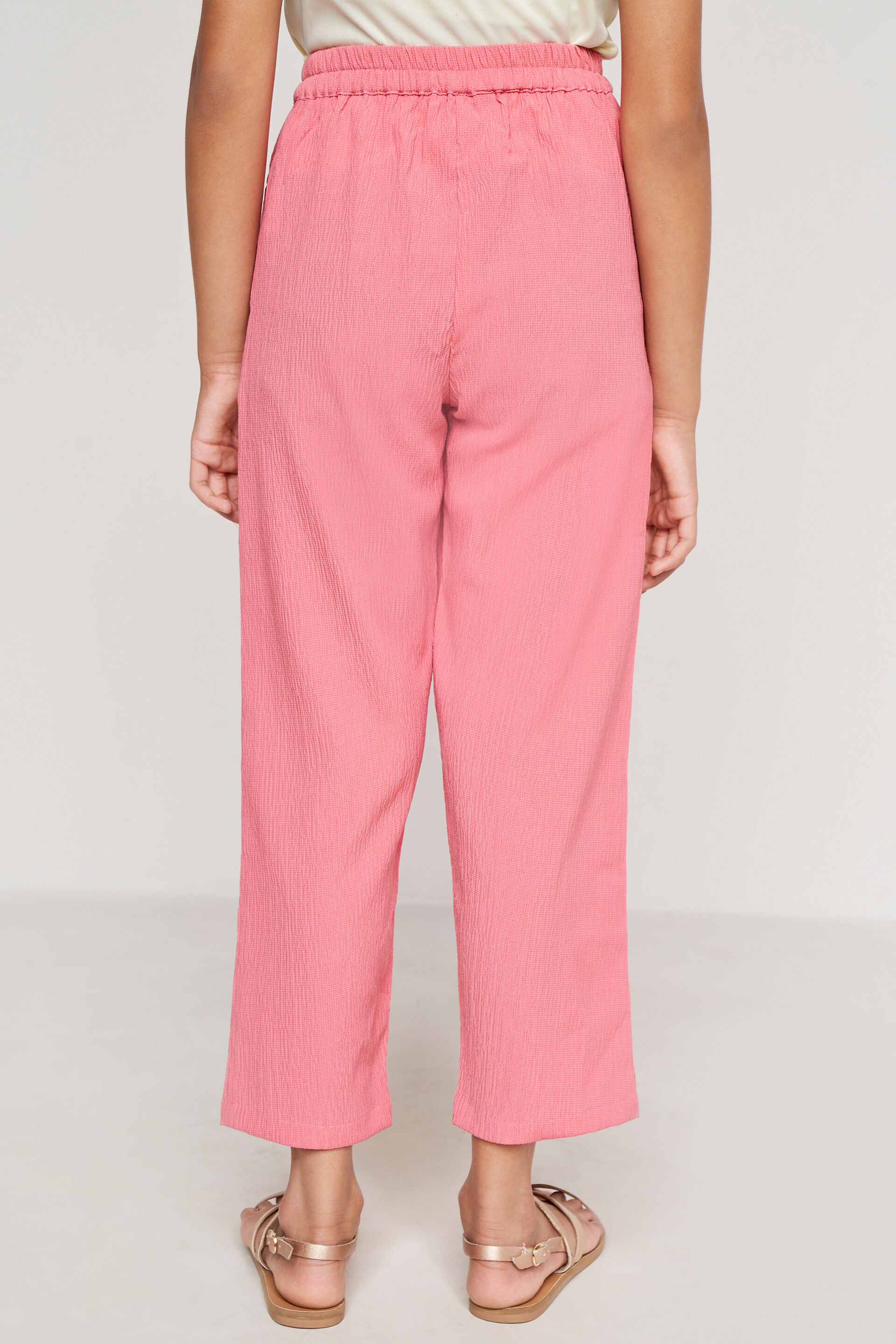 Pink Solid Slip-On Bottom, Pink, image 3