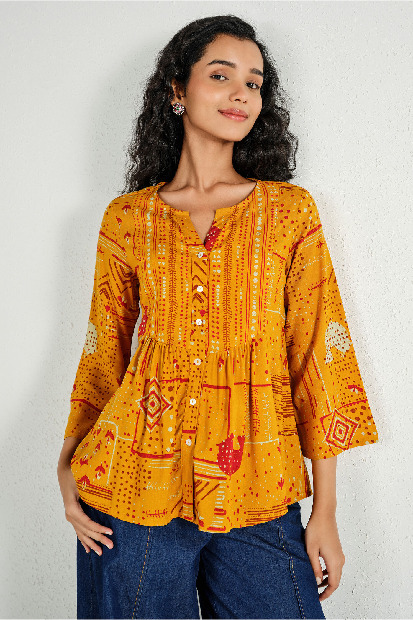 Mustard Meadow Top