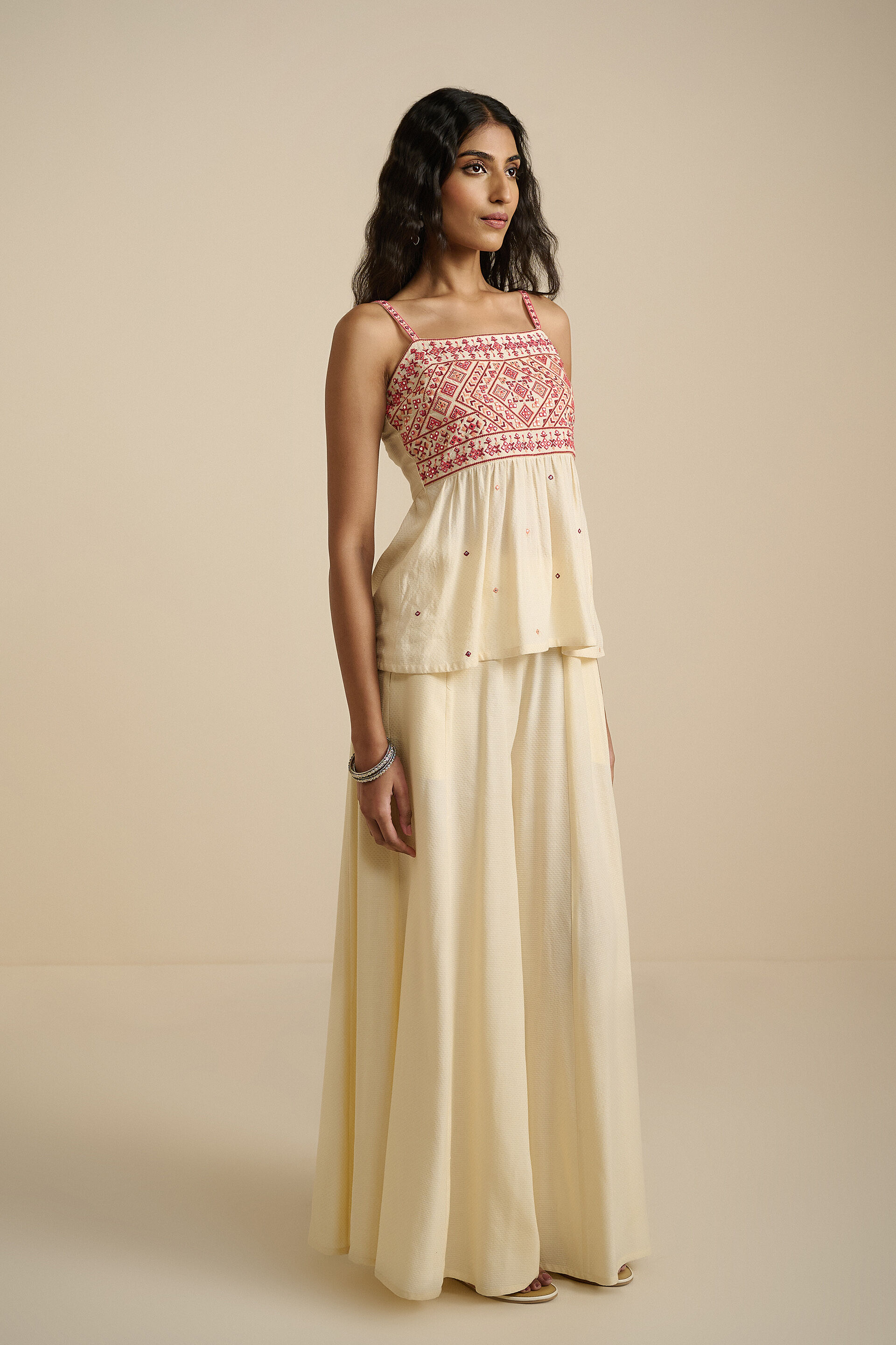 Ziya Ivory Top, Ivory, image 2