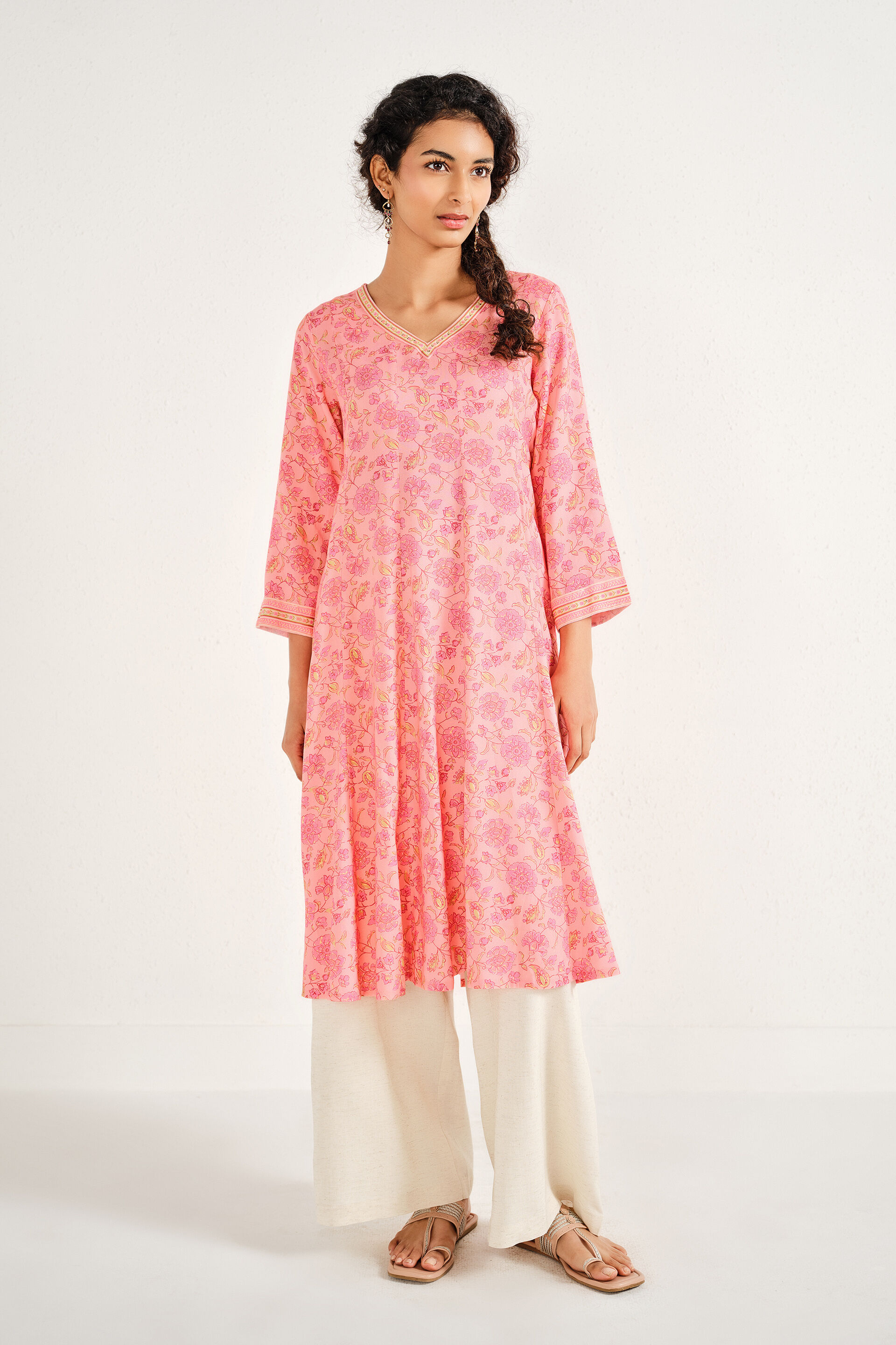 Gulabi Kurta, Pink, image 2
