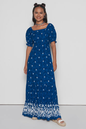 Daydream Maxi Dress, Navy Blue, image 6