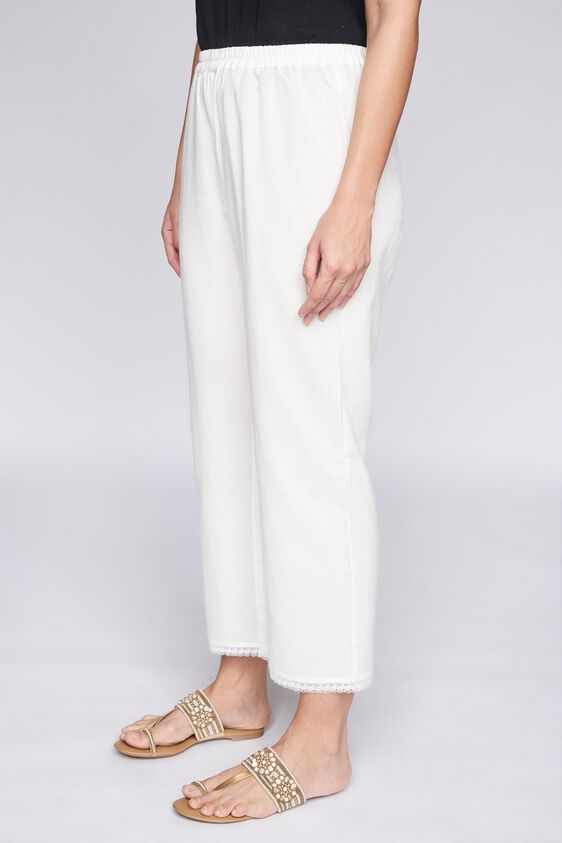 3 - White Regular Length Bottom, image 3