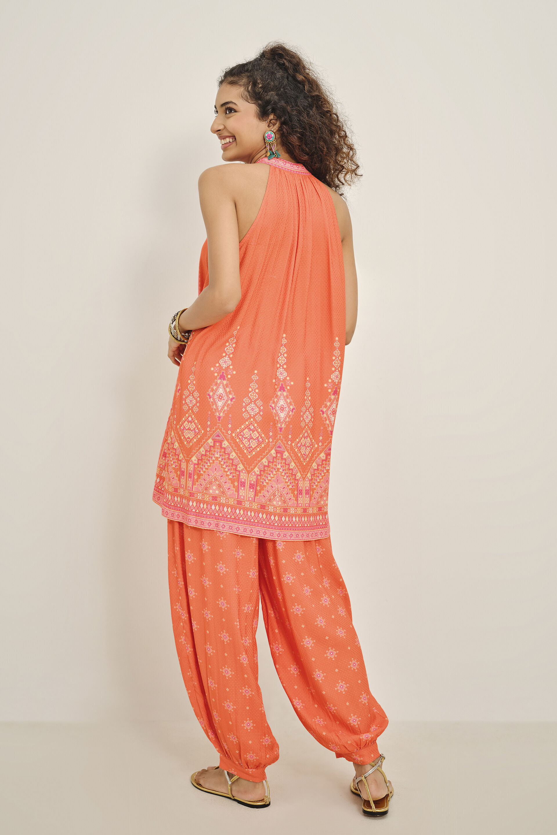 Naarangi Tunic, Orange, image 6