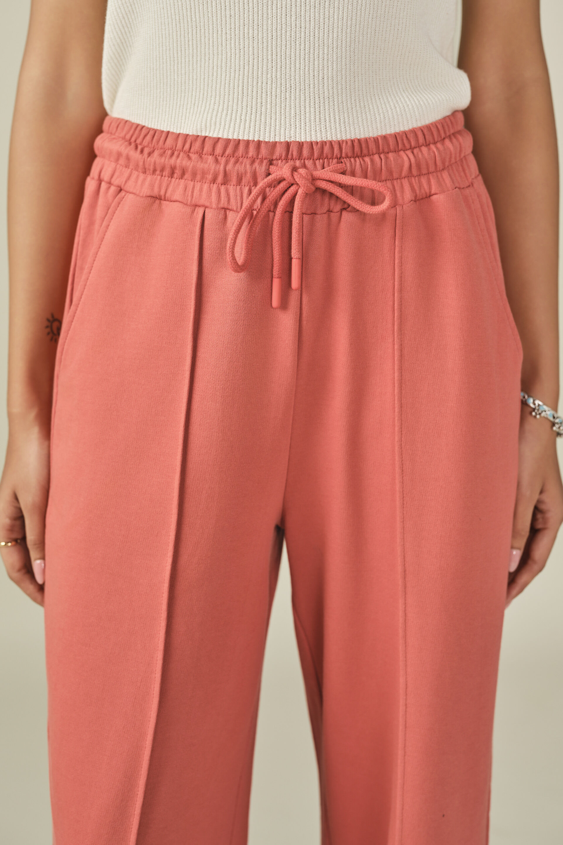 Solid Joggers in Rust, Rust, image 3