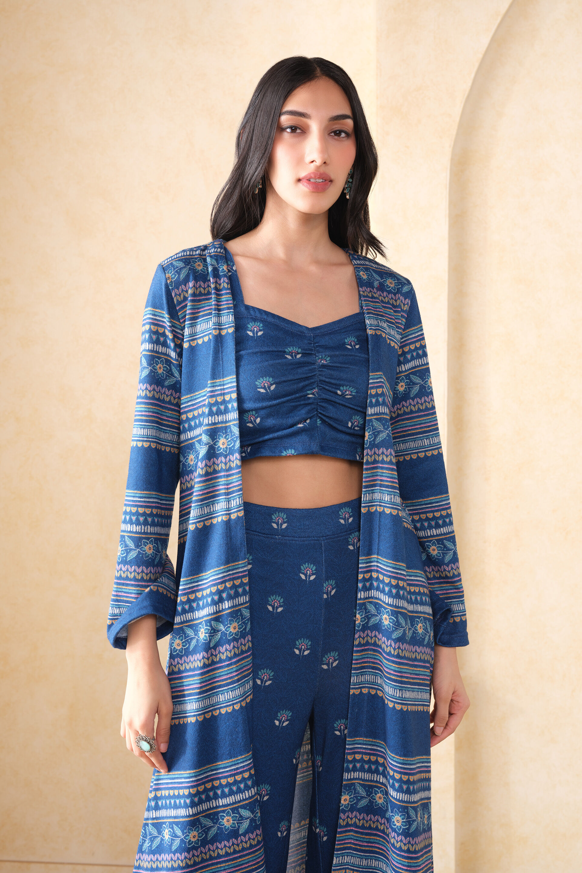 Manchali Co-ord, Indigo, image 4