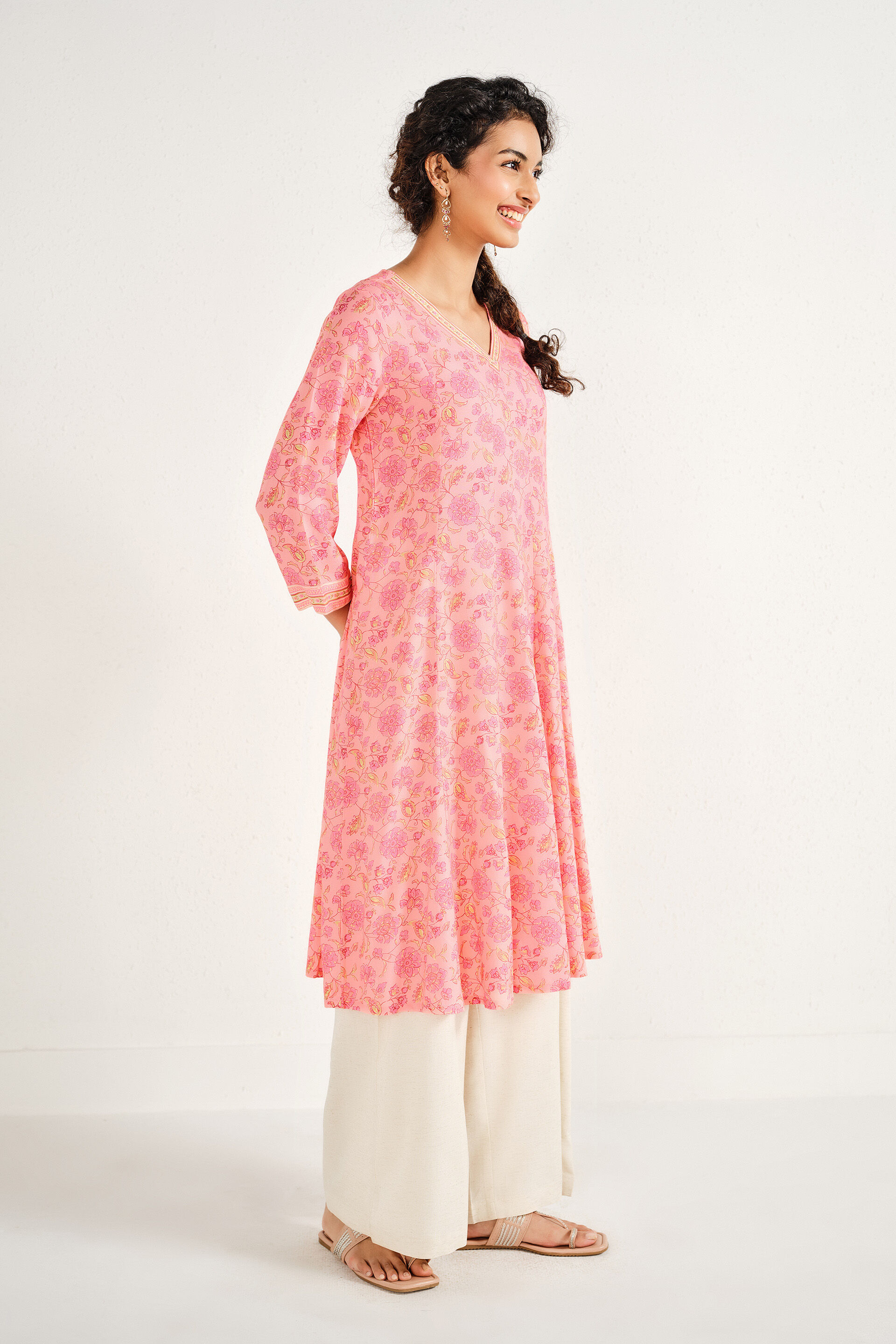 Gulabi Kurta, Pink, image 3