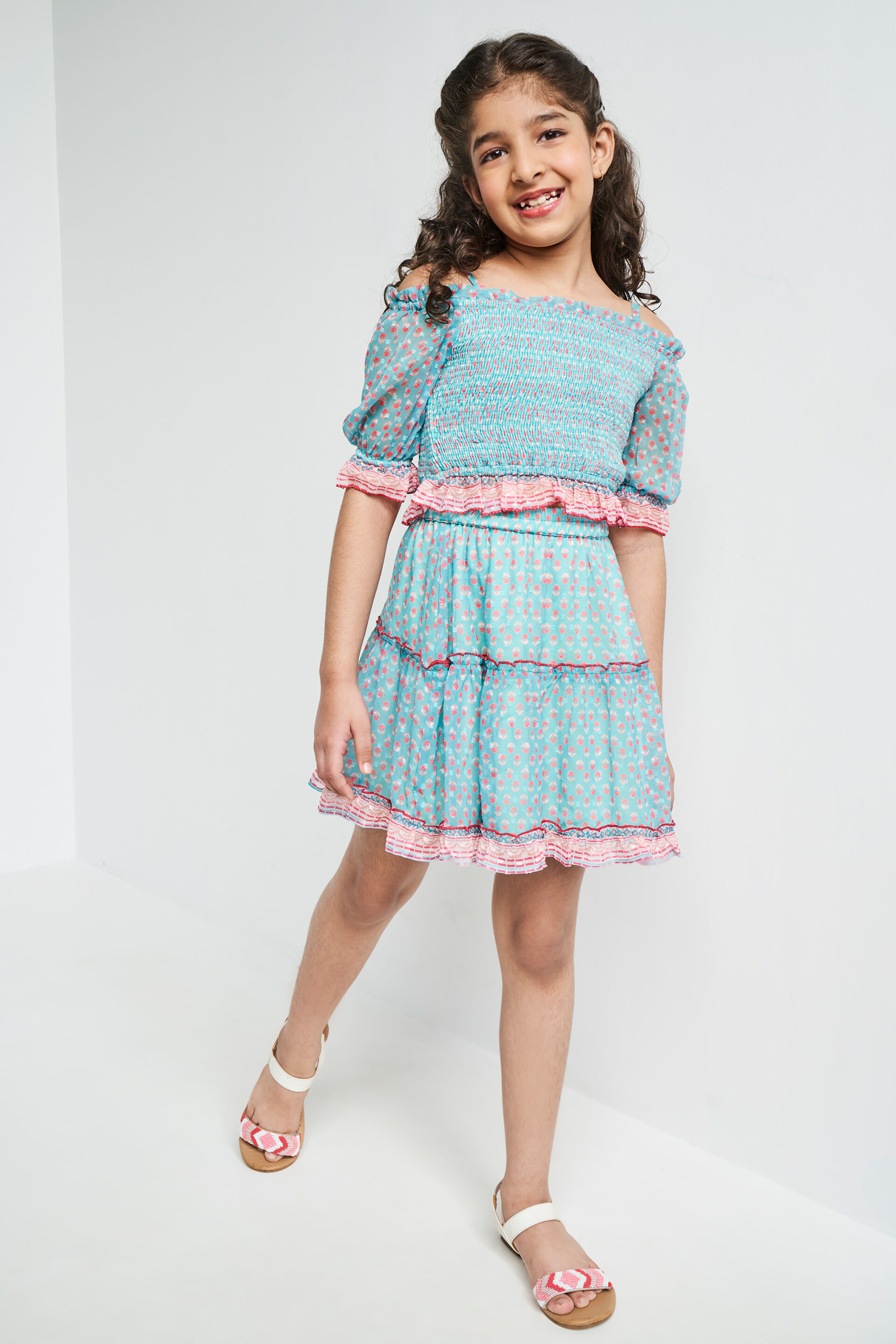 Sage Green Geometric Flared Set, Sage Green, image 3